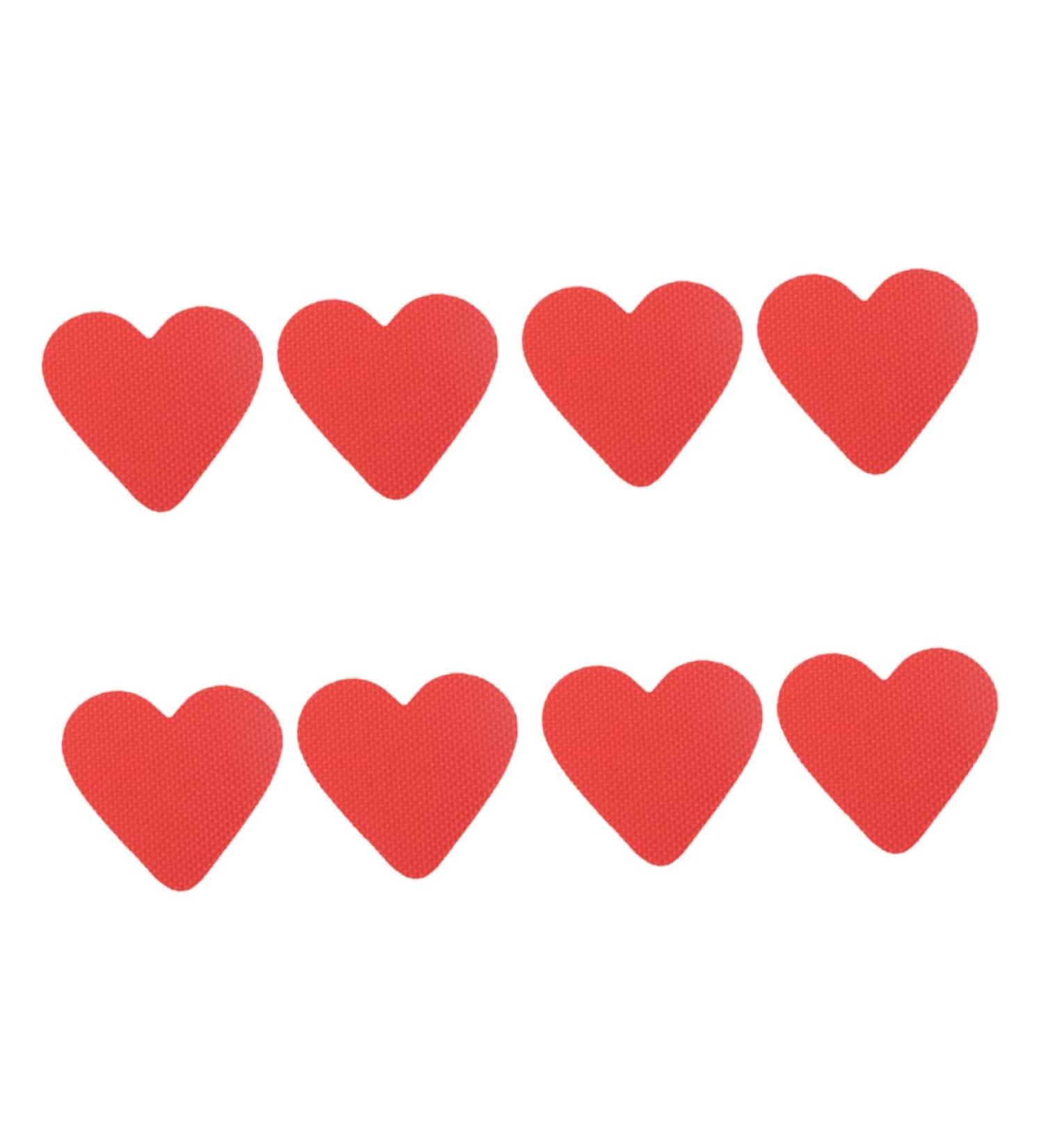 FRCOLOR 4 Pairs Heart High Heel Insoles - Anti-Slip Shoe Grip Pads for Perfect Comfort & Stability - Buy Online on GoSupps.com