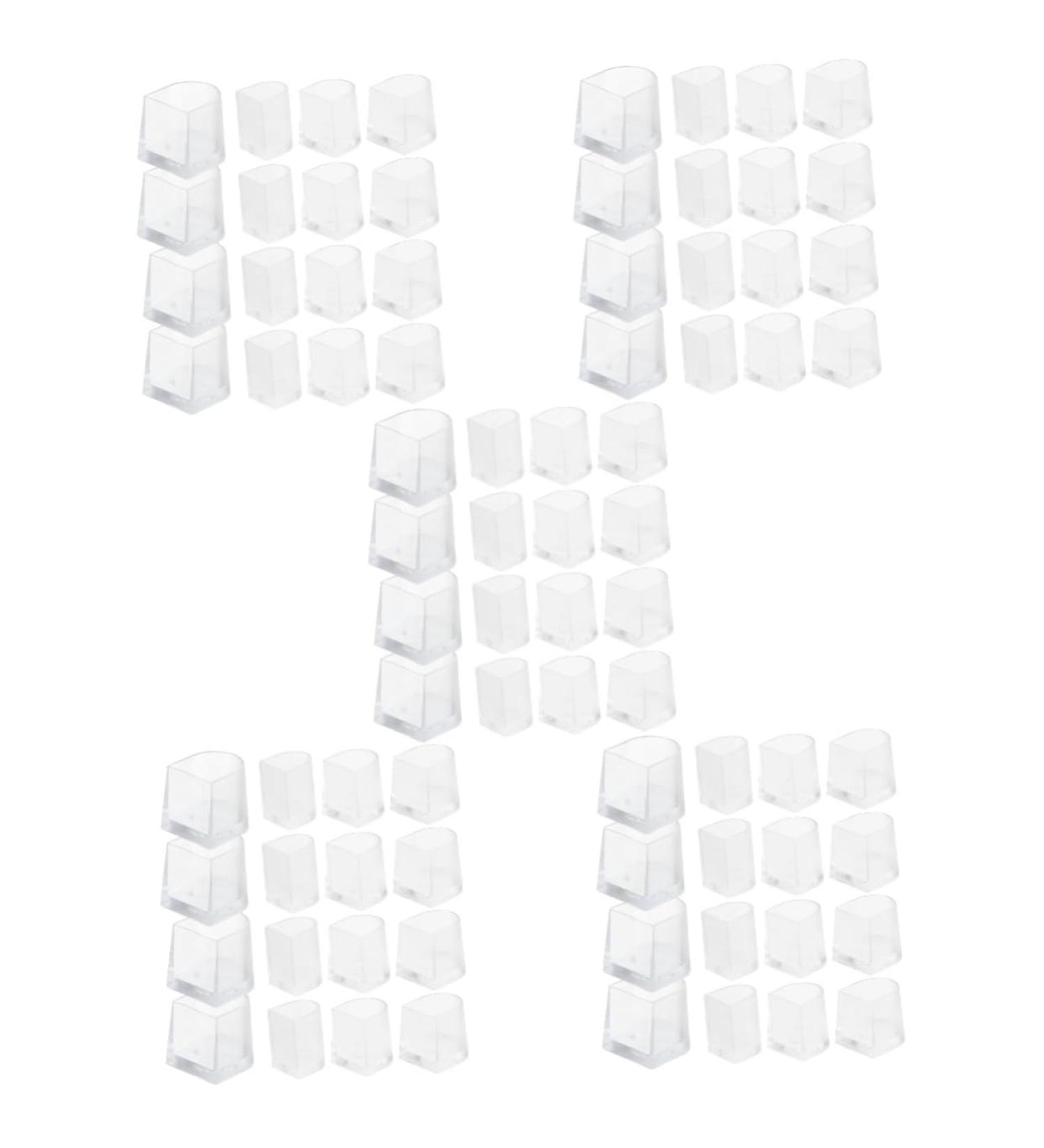 SHERCHPRY Heel Caps - 80 Pairs Non-Slip High Heel Tips & Cushions | Protective PVC Replacement for High Heels - Buy Online on GoSupps.com