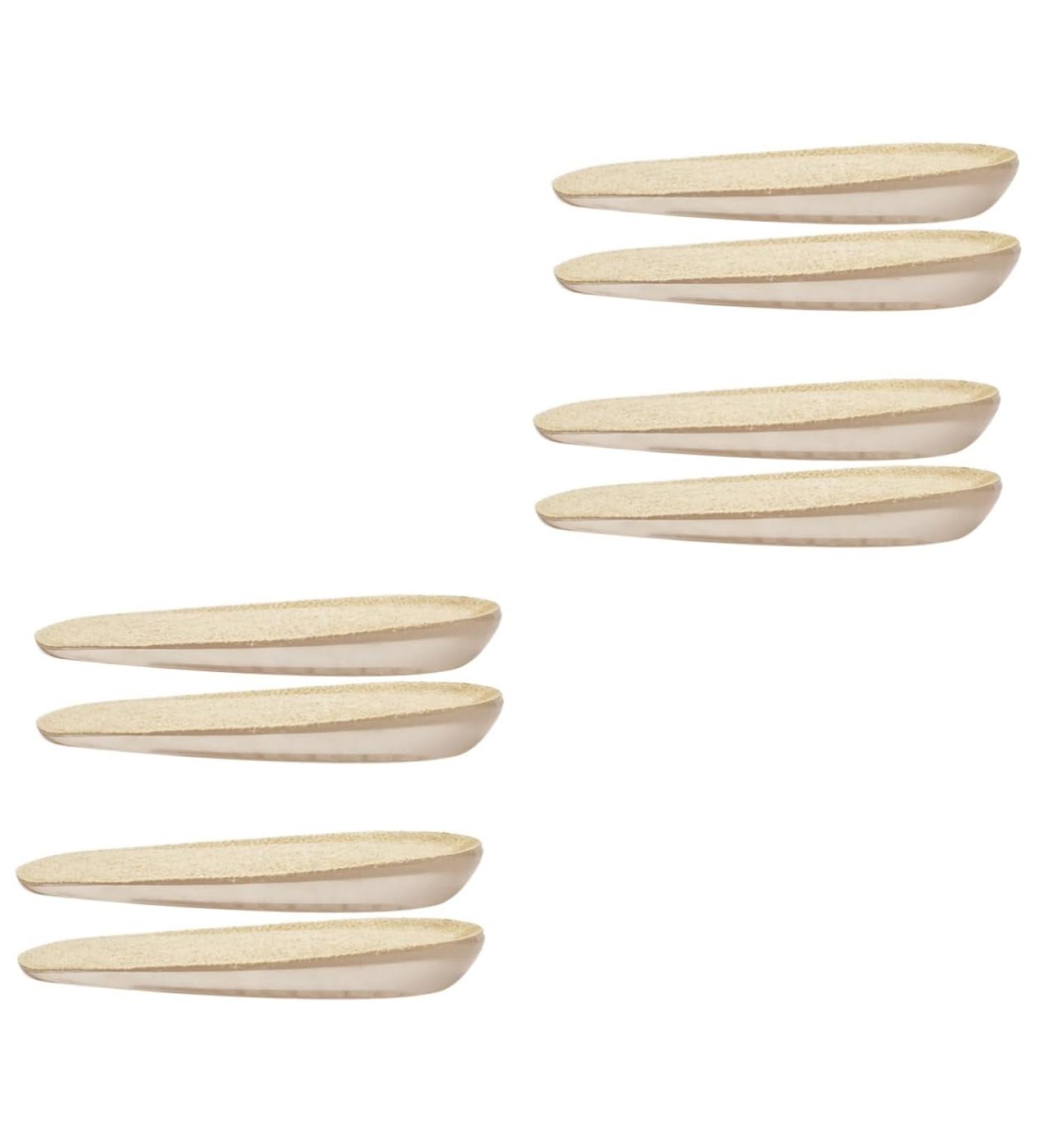 Buy NOLITOY 4 Pairs Height Increasing Shoe Inserts | Gel Booster Pads for Men - Comfort & Style - Buy Online on GoSupps.com