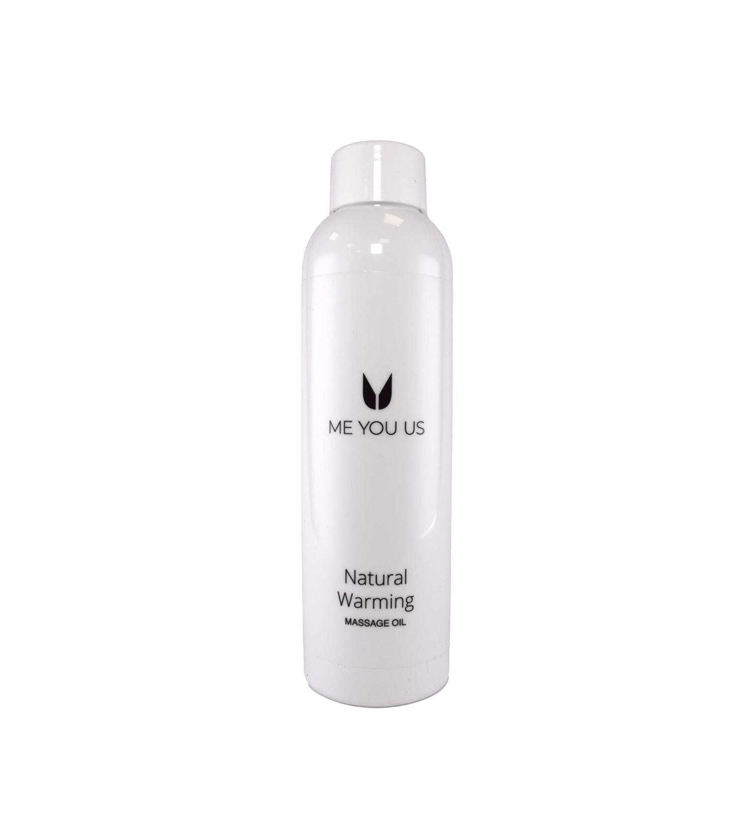 Me You Us 150ml Natural Warming Massage Oil - Ignite Passion with Soothing Warmth for Intimate Sensations - Buy Online on GoSupps.com