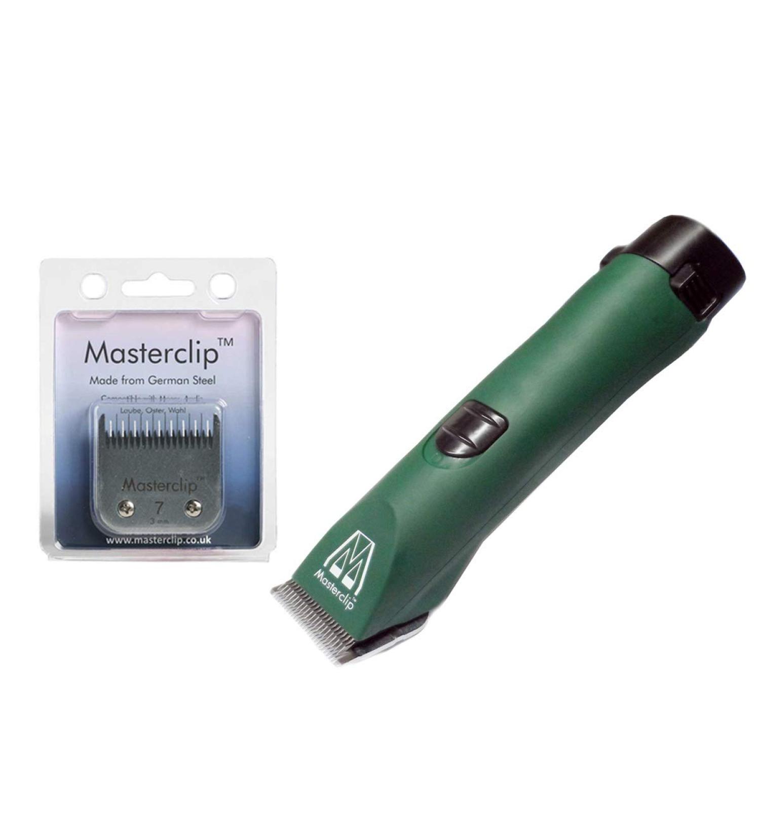 Cordless MD Roamer Cob Kit Horse Clipper/Trimmer with 10F and 7 Skip Blades - for Feathers and Hogging Manes - Buy Online on GoSupps.com