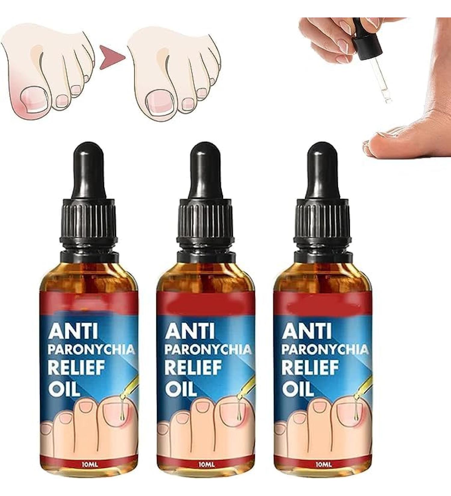 (100% Effective) KYOSK 10ml German Anti Paronychia Relief Oil Anti Paronychia Relief Oil Treatment Repair Paronychia Improve Toenail Health (3pcs) - Buy Online on GoSupps.com