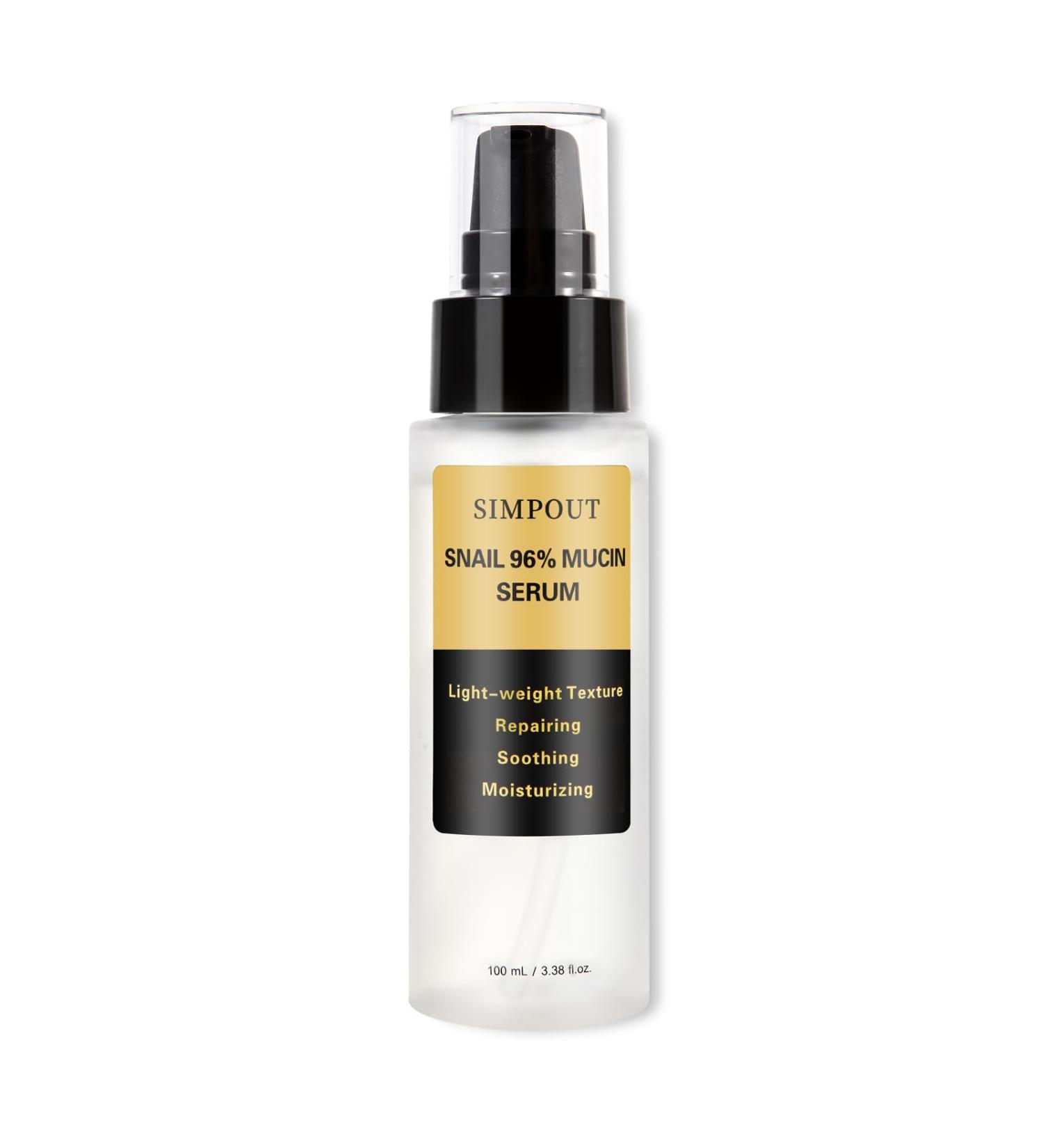 Advanced Snail 96 Mucin Serum - Korean Skincare Hydrating Essence for Dull Skin & Fine Lines (100ml) - Boost Hydration & Repair with 96% Snail Mucin - Buy Online on GoSupps.com