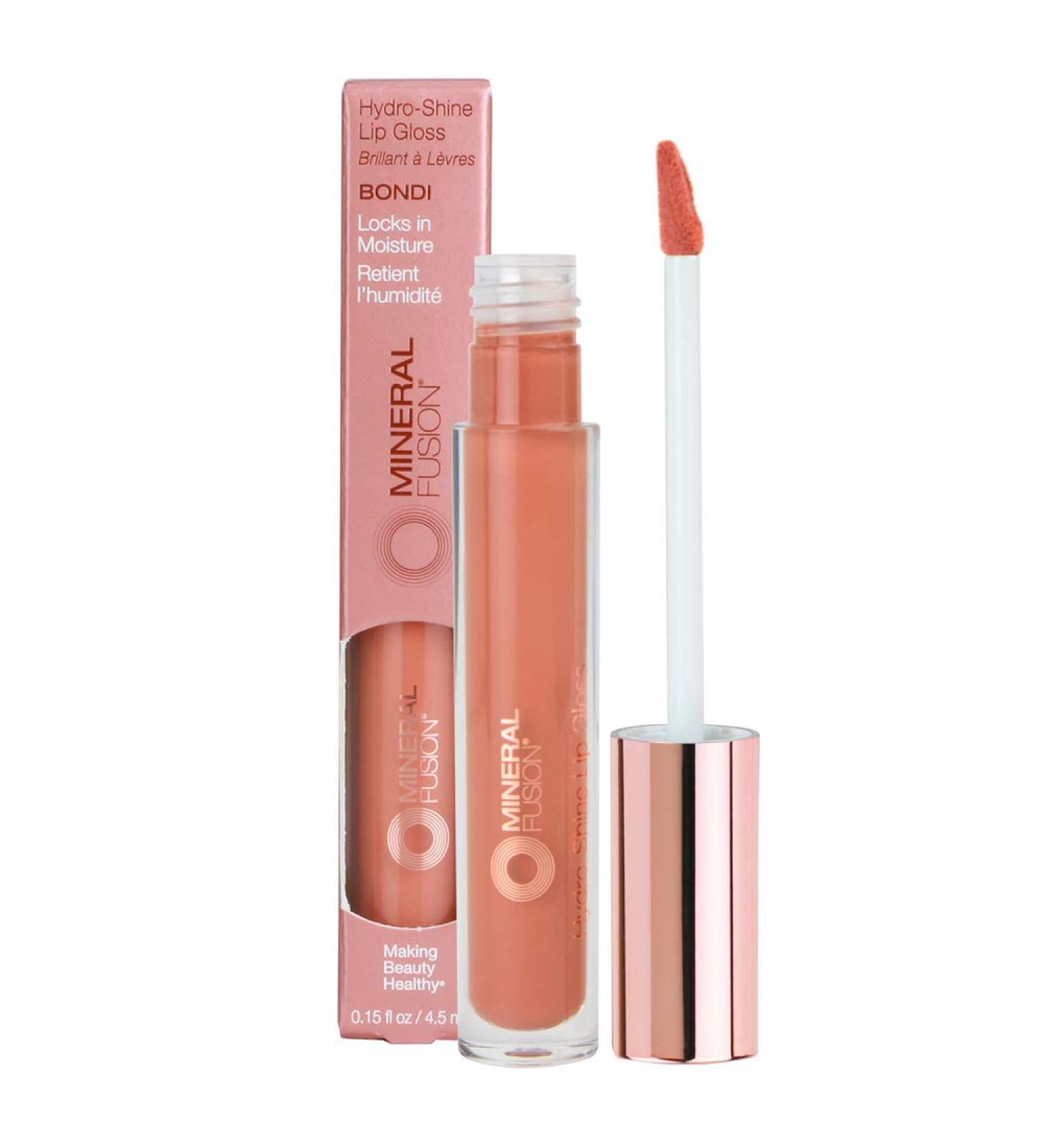 Mineral Fusion Hydro-Shine Lip Gloss in Bondi - 0.15 Fl Oz (Pack of 1) - Buy Online on GoSupps.com