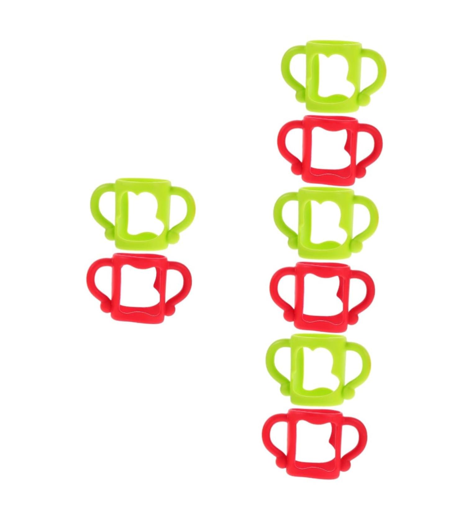 Toyvian 8 Pcs Bottle Handle Bottle Handle Bottle Handles Handle Milk Bottle Accessories Milk Bottle Handles Newborn Grip Soft 13.00X7.00X6.50CMx4pcs Assorted Colorx4pcs - Buy Online on GoSupps.com