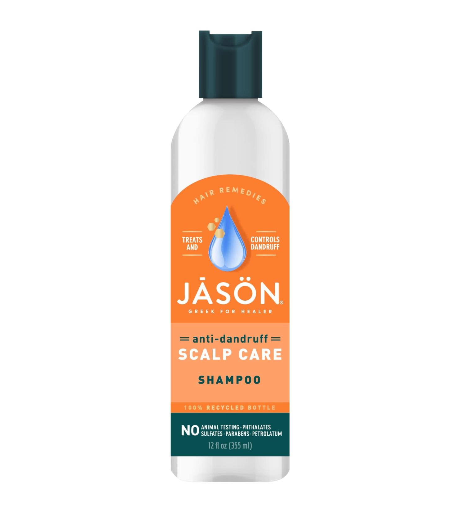 Dandruff Relief Treatment Shampoo - 12 Fl. Oz (Pack of 1) by Jason - Packaging May Vary - Buy Online on GoSupps.com