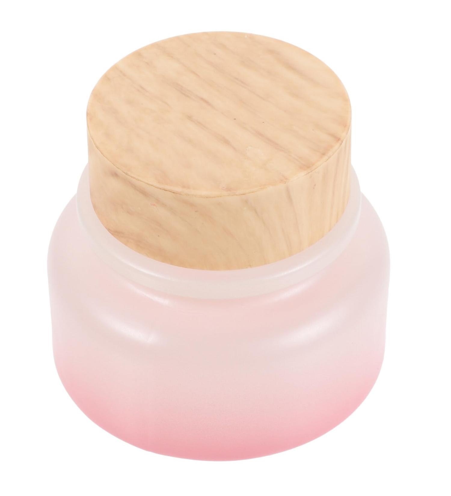 Beavorty cream terrarium travel cosmetic jars small jar travel jars small containers with lids cosmetic containers with lids sample jars sample containers with cover Glass lotion - Buy Online on GoSupps.com