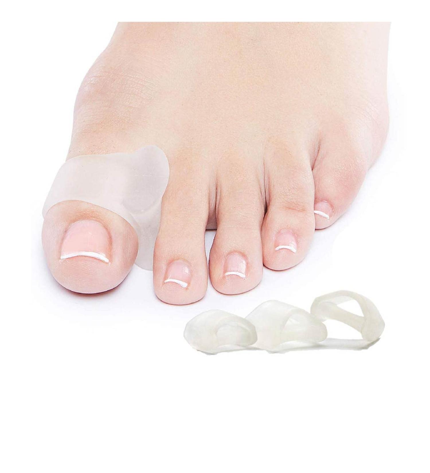 NatraCure Gel Toe Separators Variety Pack with Loops - Small, Medium, Large Sizes - Toe Spacers for Pain Relief - Buy Online on GoSupps.com