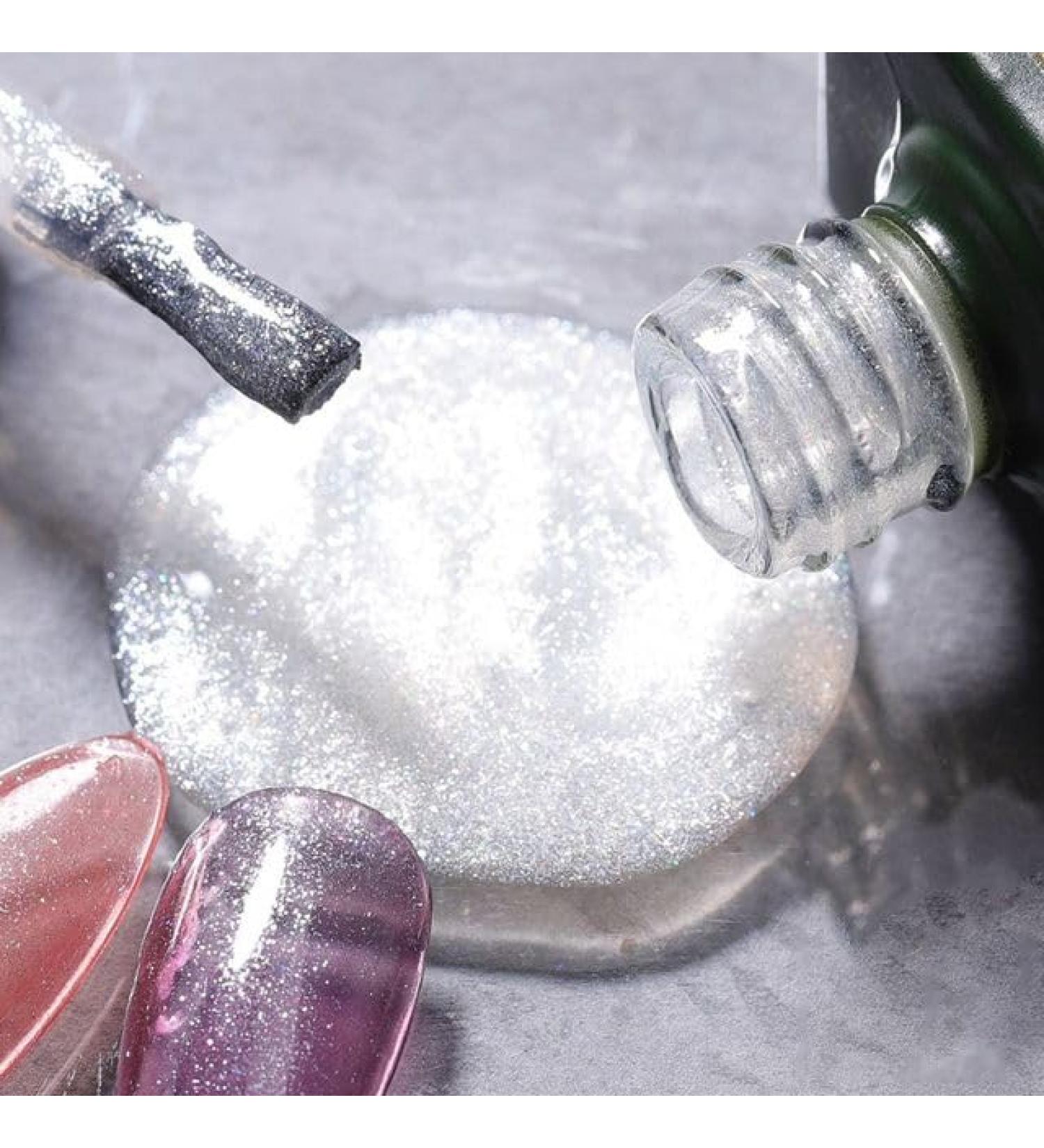 15ML DIY Nail Phototherapy Gel UV Nail Gel Nail Varnish Top Coat Gel Colorful Nail Gel Gel Nail Polish Shiny Glitter - (Color: 4) - Buy Online on GoSupps.com