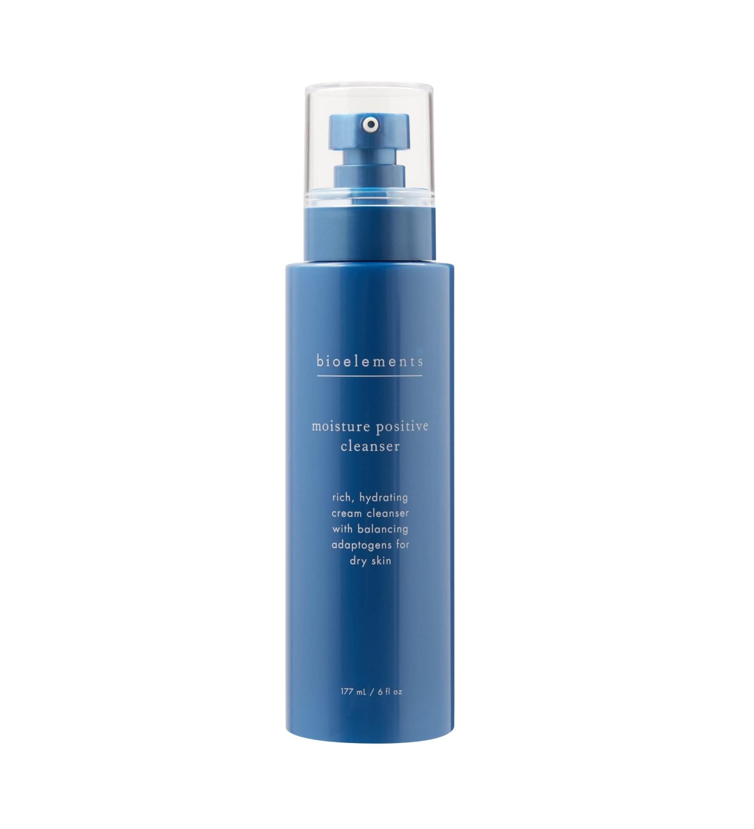 Bioelements Moisture Positive Cleanser - 6 fl oz | Rich Vegan Facial Cleanser for Dry Skin - Buy Online on GoSupps.com