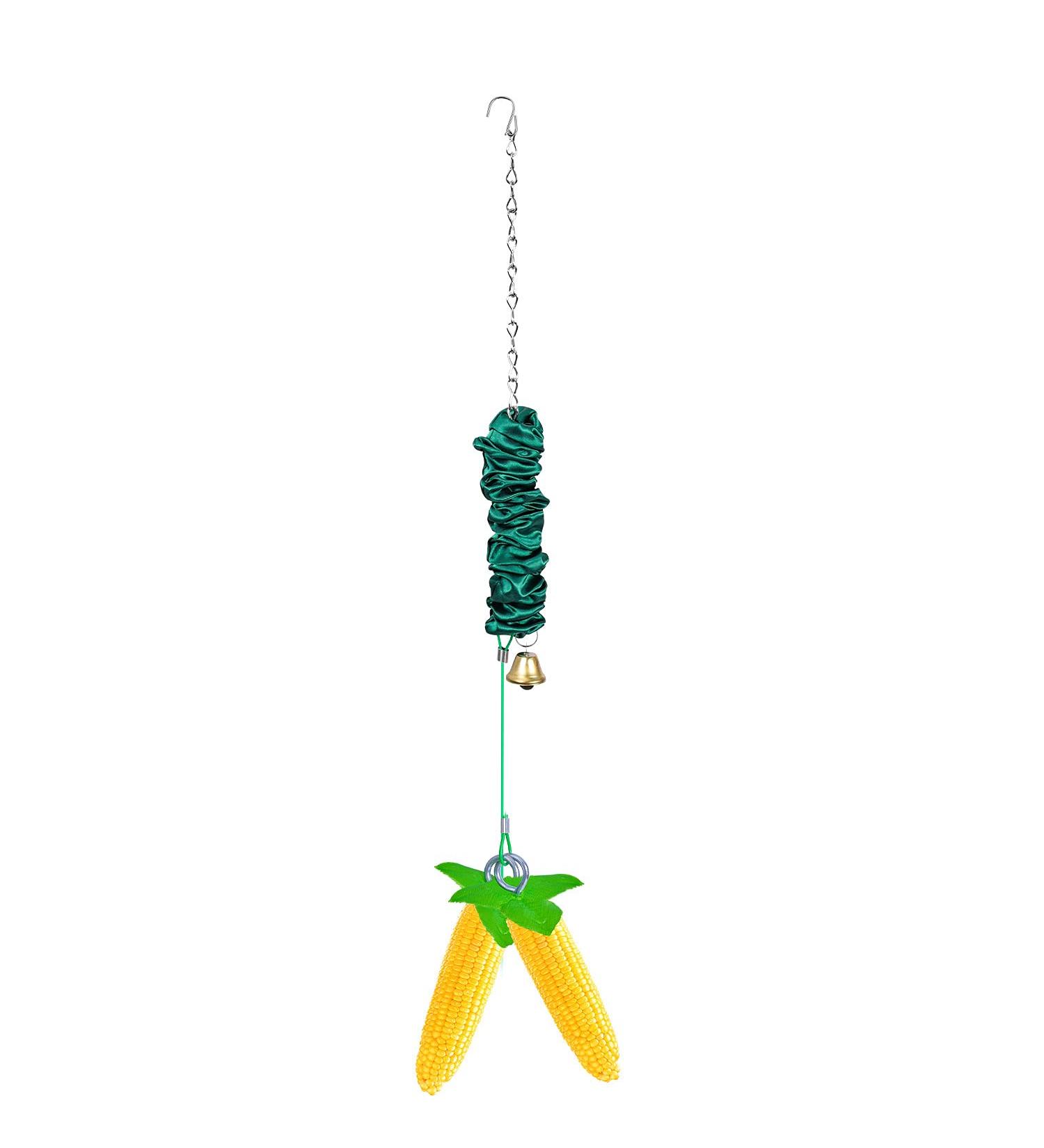 PfNRT Bungee Squirrel Feeder | Outdoor Cob Holder to Attract Squirrels, Chipmunks, and Wildlife - Buy Online on GoSupps.com