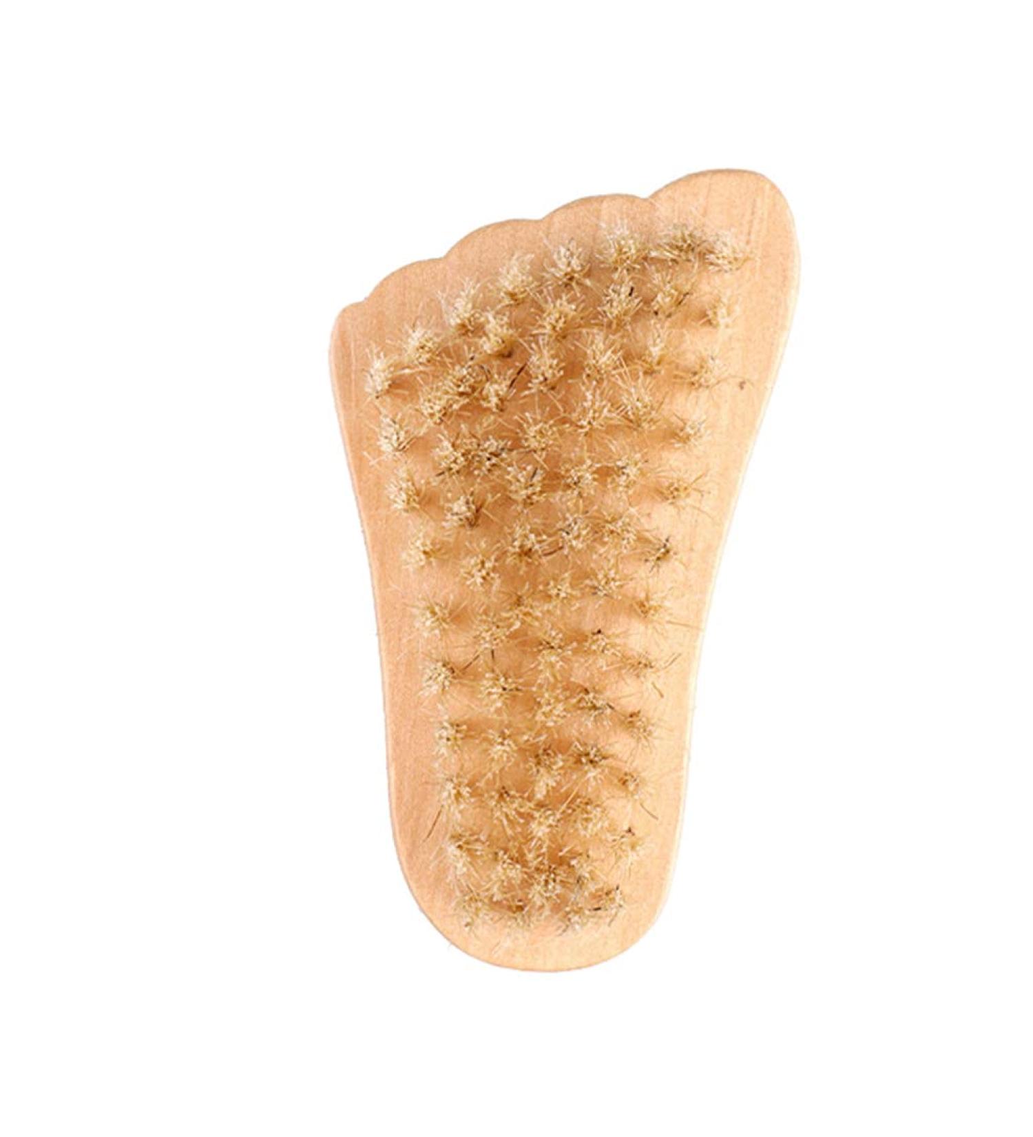 Minkissy Nail Brush & Cleaning Tool Set - Wood Handle Grip for Manicure & Pedicure | Perfect for Gel Nails & Peeling - Buy Online on GoSupps.com