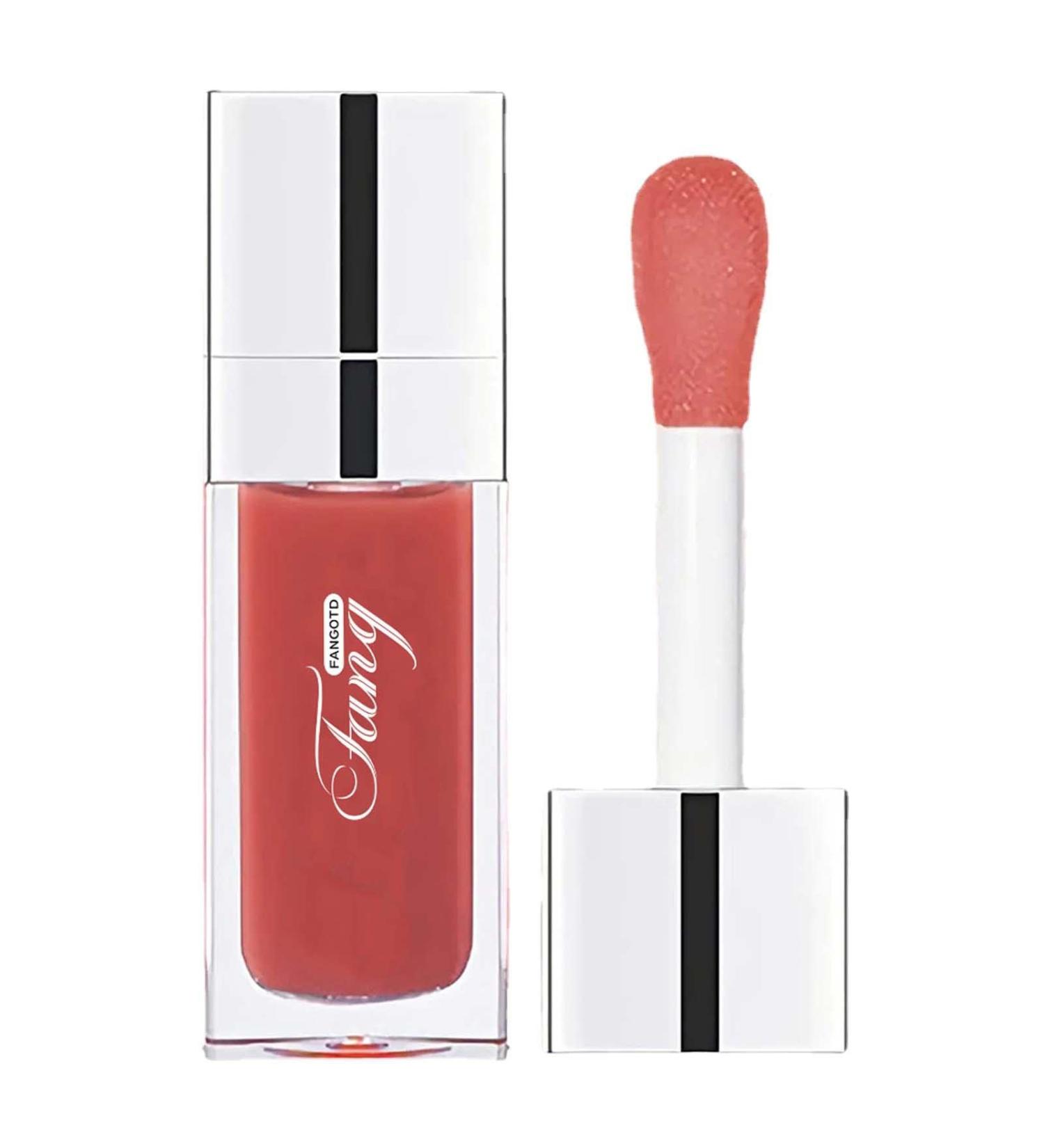  JPSDOWS Lip Oil Tinted Moisturizing Lip Gloss | 6ml Transparent Toot Lip Oil Lip Care Long-Lasting Glitter Moisturizing Lip Glow Oil Nourishing Non-sticky Fresh Texture - Buy Online on GoSupps.com