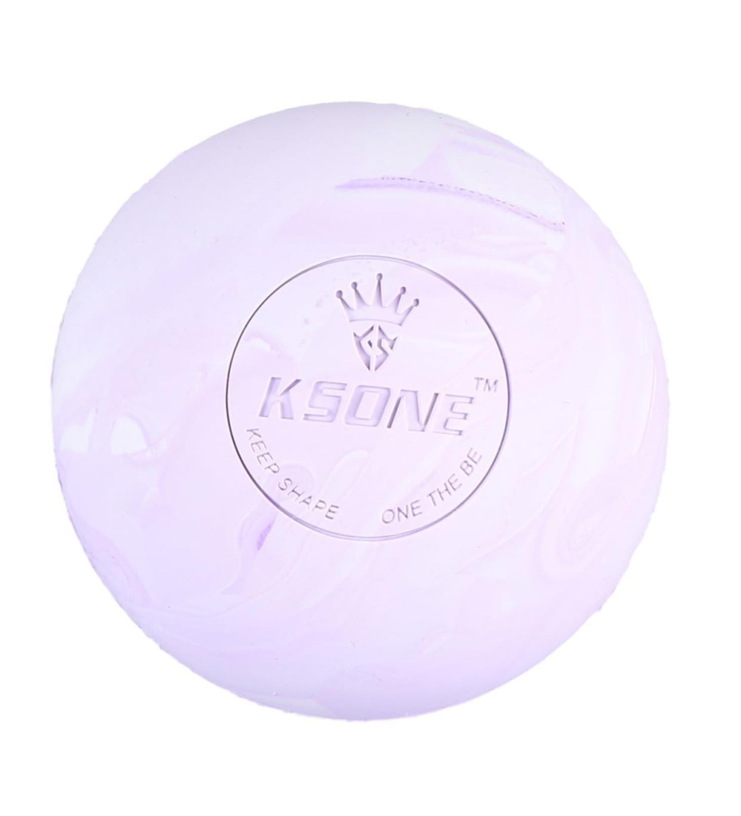 TOVINANNA Yoga Ball Muscle Roller - 1 Piece Back Massage Ball (6.5x6.5cm Purple) - Ideal for Muscle Relief & Fitness - Buy Online on GoSupps.com