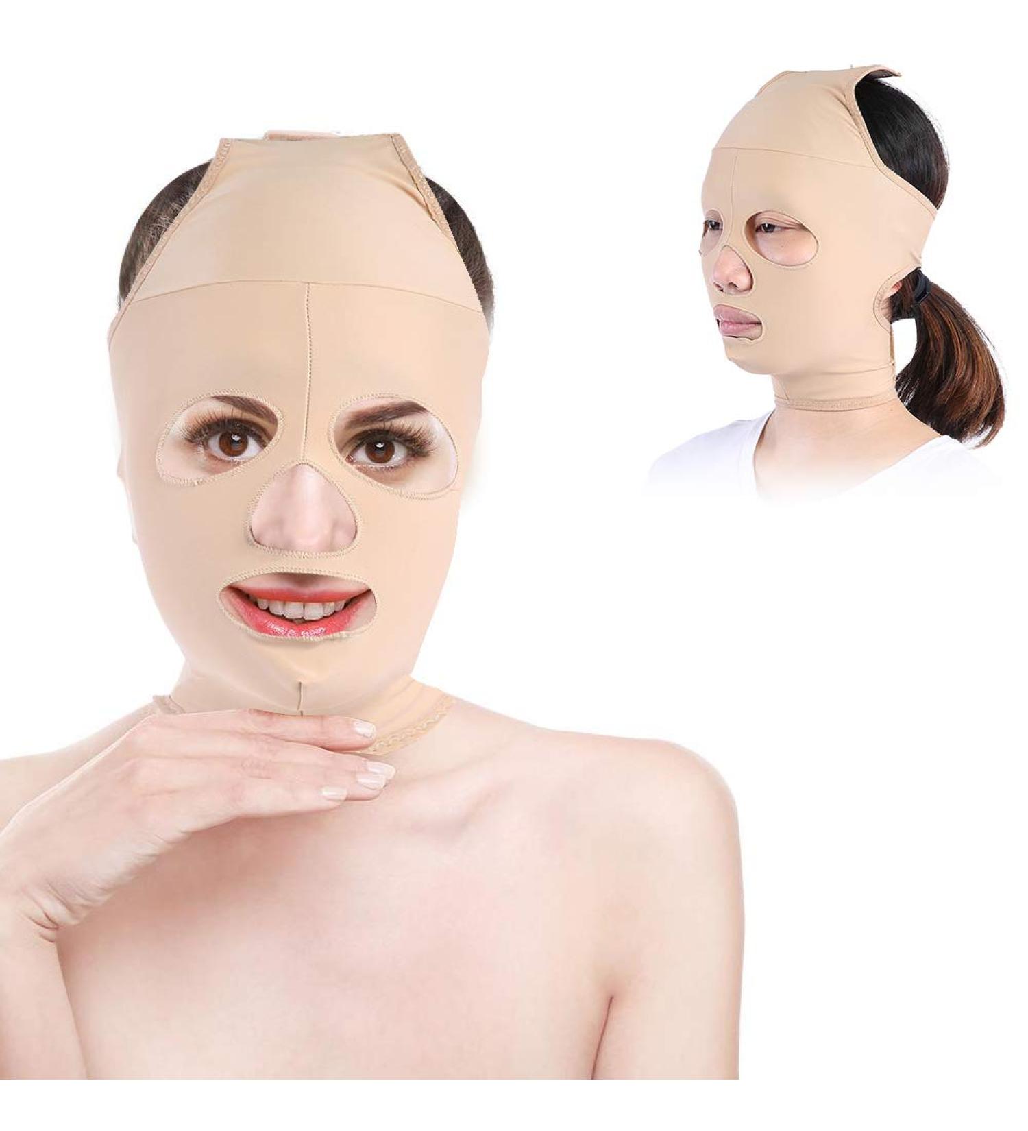 Thin V Face Facial Lifting Mask - Healthcare Tool for Facial Massage | Unisex Beauty Mask (XL) - Shop Internationally! - Buy Online on GoSupps.com