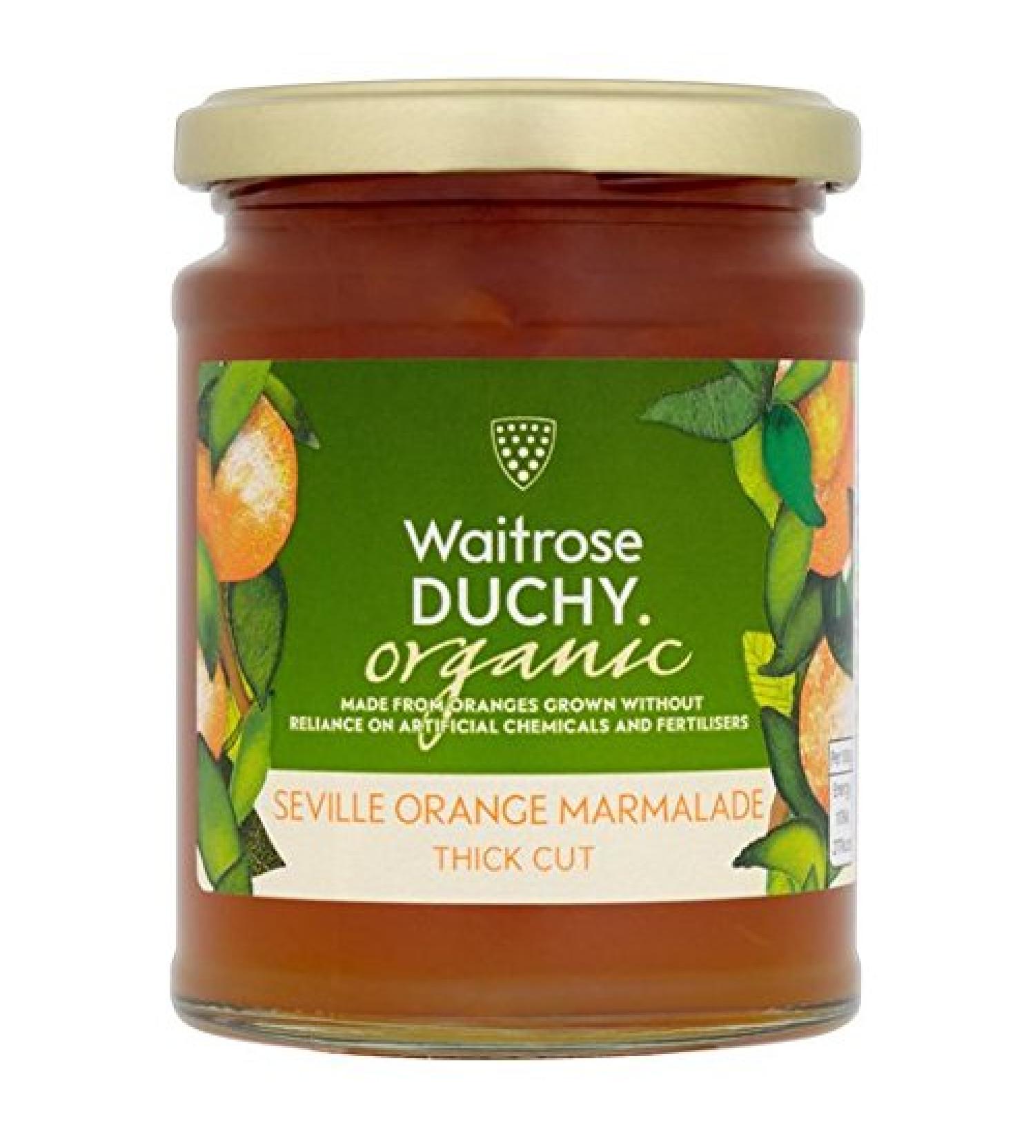 Duch Waitrose Organic Thick Cut Marmalade 340g