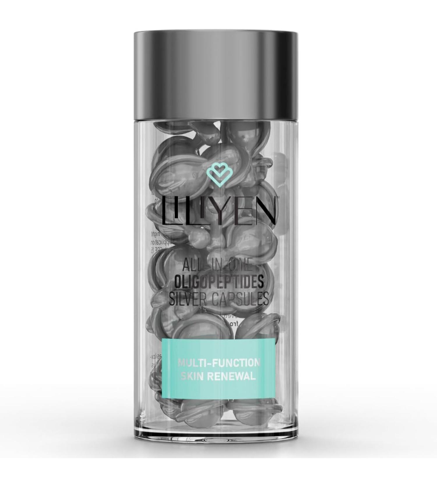 Multi-Purpose Oligopeptides Silver Capsules - Skin Renewal for All Skin Types | 30 Biodegradable Capsules | International Shipping Available - Buy Online on GoSupps.com