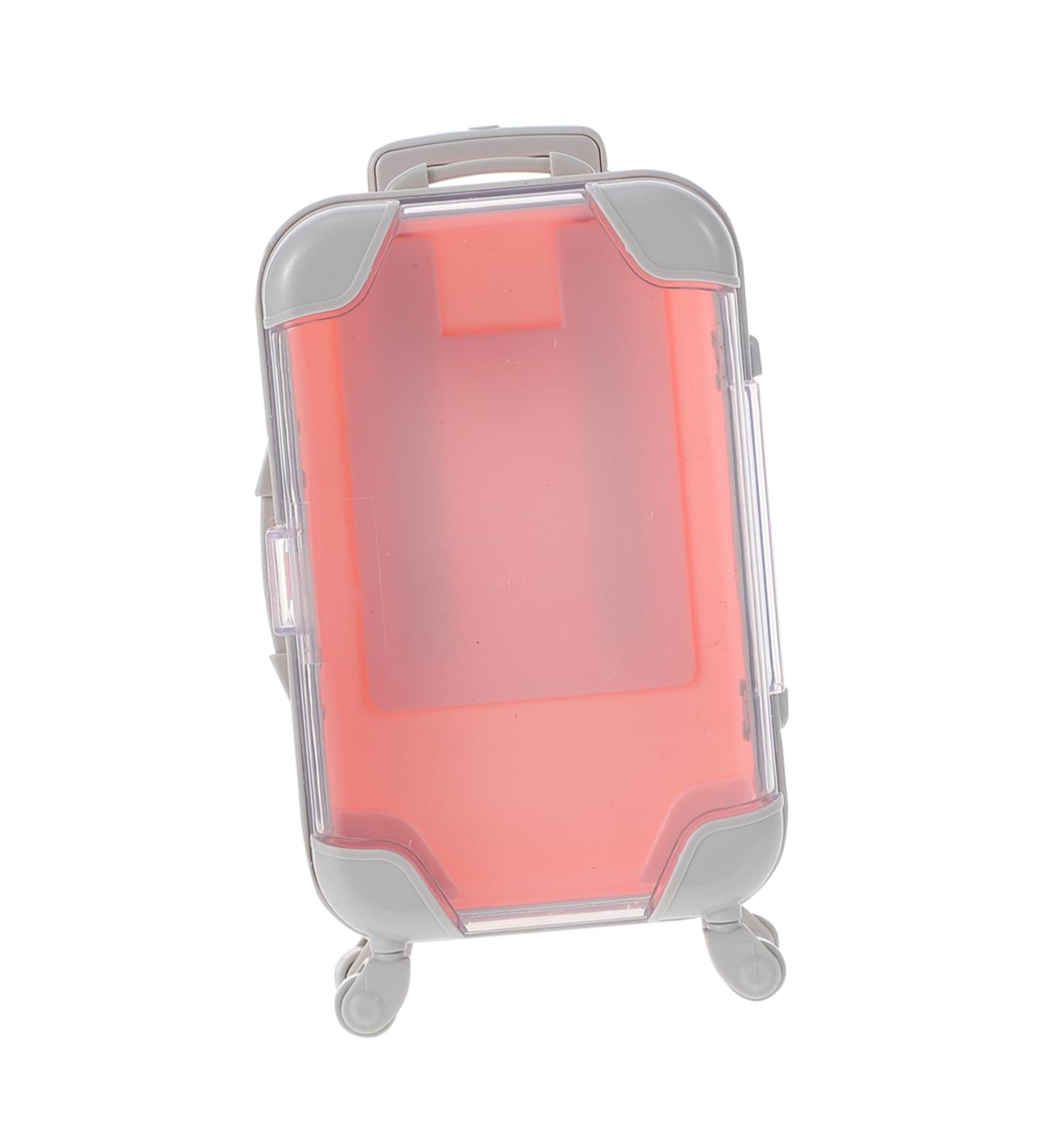 Mipcase 2 Pcs False Eyelash Suitcase - Portable Eyelash Organizer & Empty Packaging Boxes - Travel Case for Eyelashes - Pink 17x10cm - Buy Online on GoSupps.com