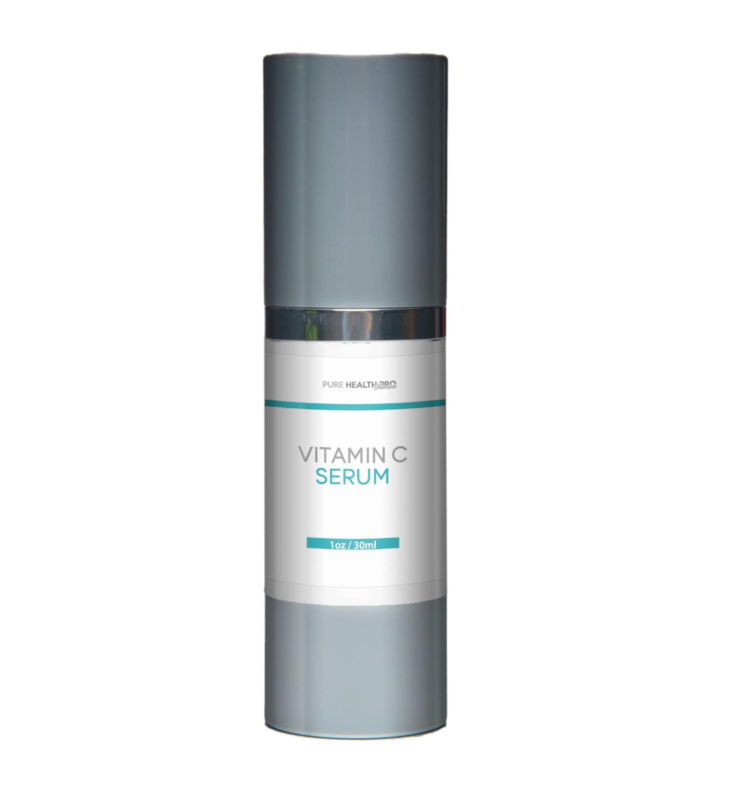 Pure Health Pro Skincare - Vitamin C Serum - Brighten Complexion - Age-Defying Facial Serum - Reduce Appearance of Skin Discolorations Hyperpigmentation Dark Spots Dark Circles - Promote Collagen - Buy Online on GoSupps.com