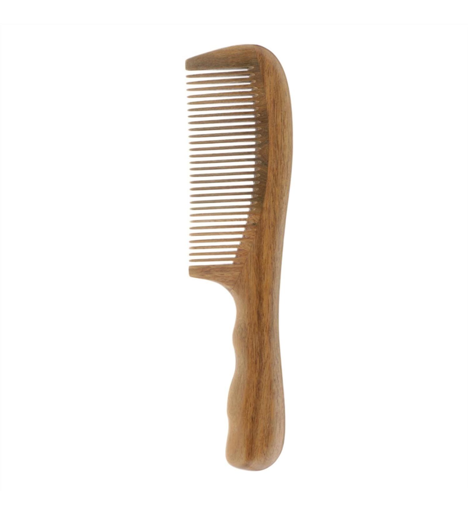 BbteK Combing Brush for Men and Women Wooden Hair Comb Wide/Fine Tooth Comb Wavy Handle Scalp Massage Comb Hair Cutting Comb Styling Tools Barber Comb Comb for Curly Hair Comb (Color : Fine Teeth) - Buy Online on GoSupps.com