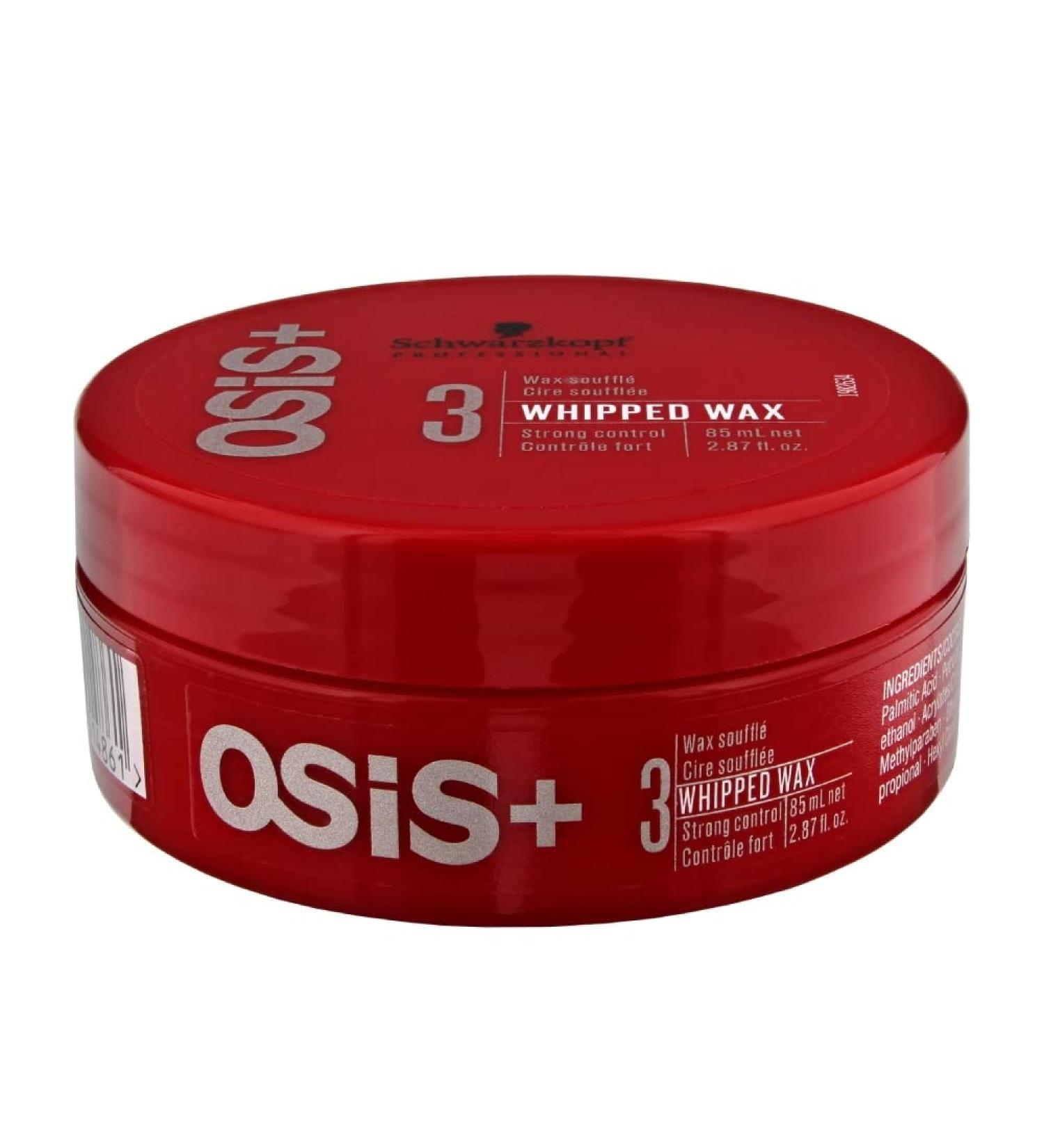 OSiS+ Schwarzkopf Whipped Wax 2.8oz - Professional Hair Styling Product - Buy Online on GoSupps.com