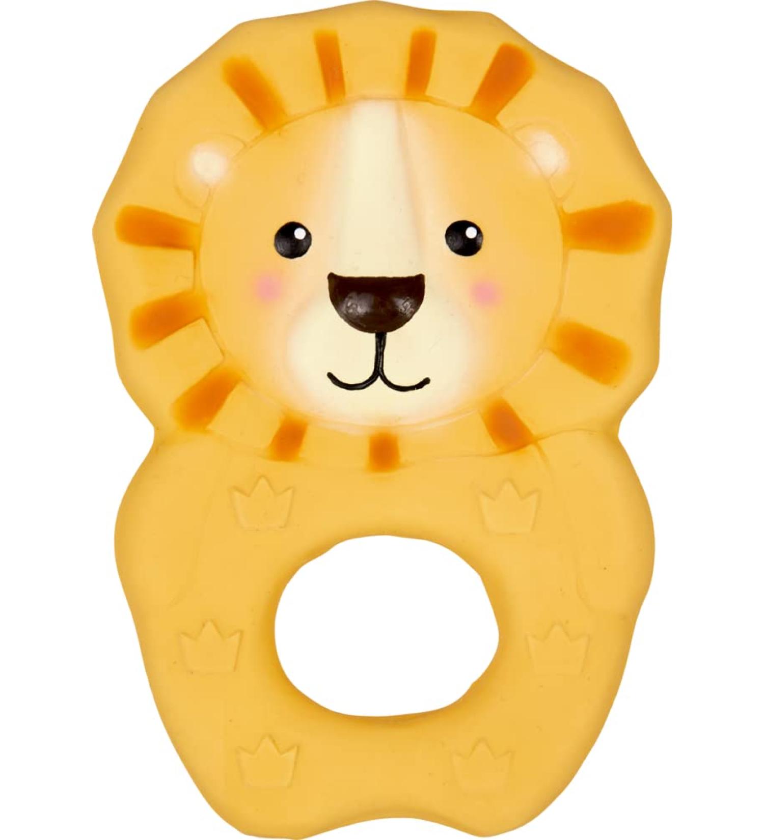 The Spiegelburg teething ring made of natural rubber lion - Little Wonder