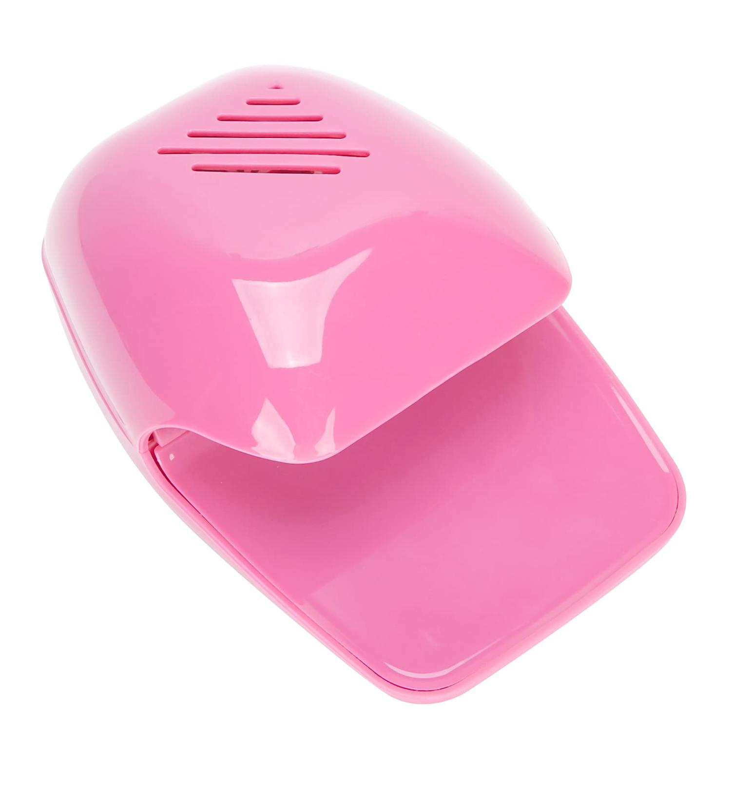 Buy Lightweight Pink Fan Nail Dryer | Easy to Store Home Nail Dryer for Fast Drying - International Shipping Available - Buy Online on GoSupps.com