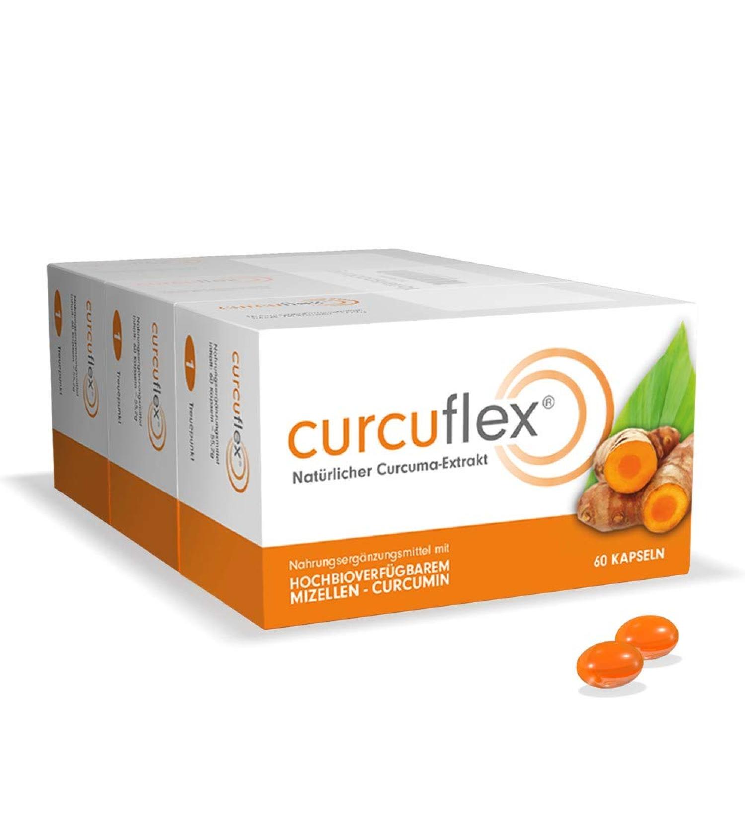 Curcuflex Curcuma Extract Soft Capsules - Highly Bioavailable Micellar Curcumin 180 Count | Premium Curcumin Supplement for Enhanced Absorption | International Shipping Available - Buy Online on GoSupps.com