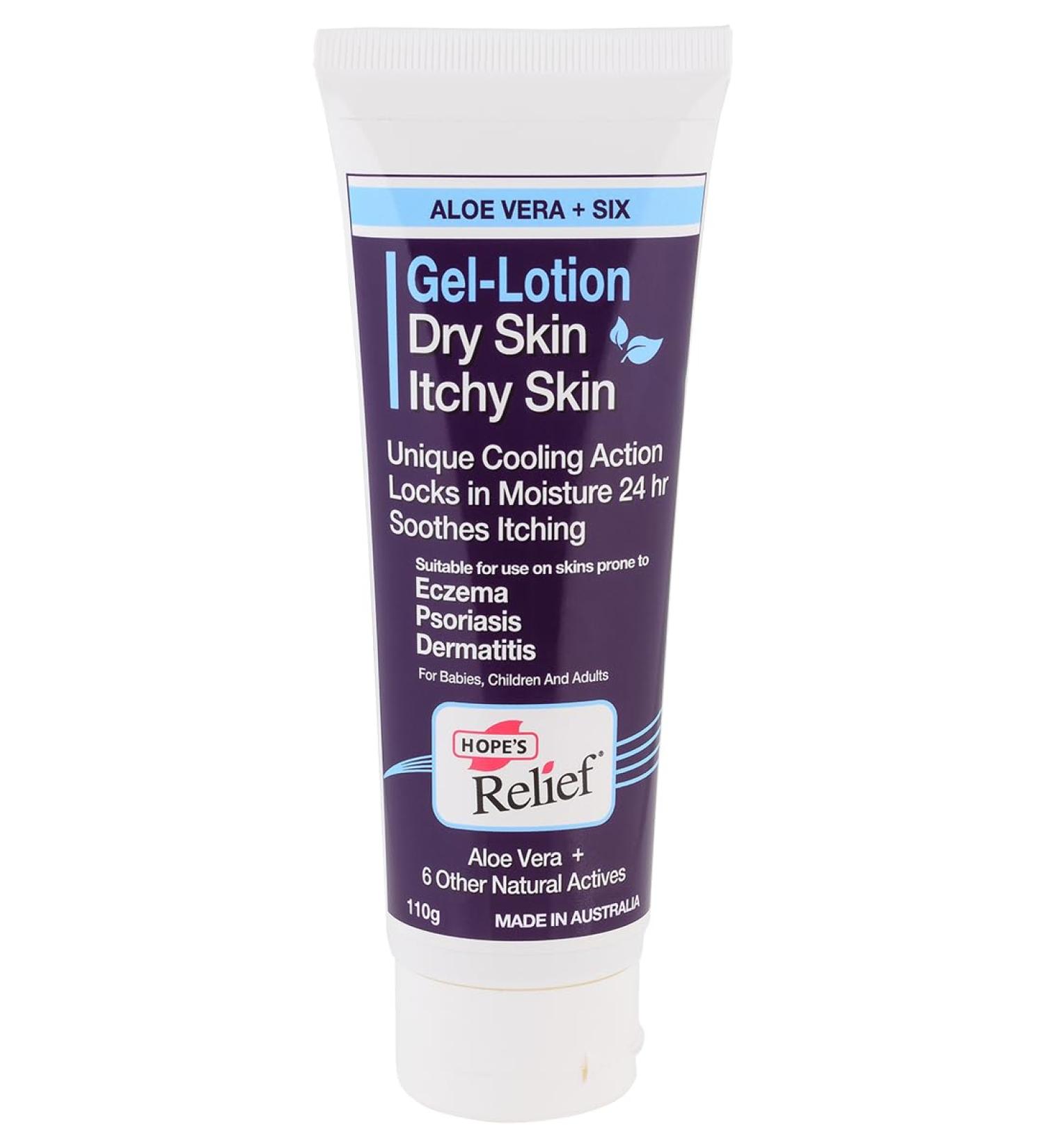 Hopes Relief Gel-Lotion 110g - Soothing Relief for Skin Irritations | Shop Internationally - Buy Online on GoSupps.com
