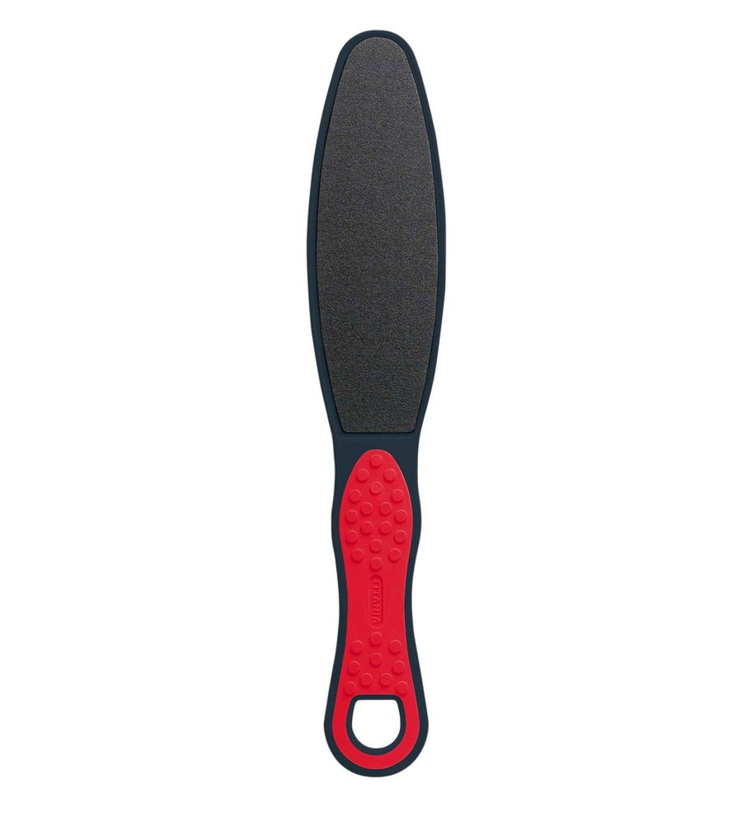 TITANIA callus double foot file with soft-touch insert 'Made for Men' emery in fine and coarse 1 pack (1 x 43 g)