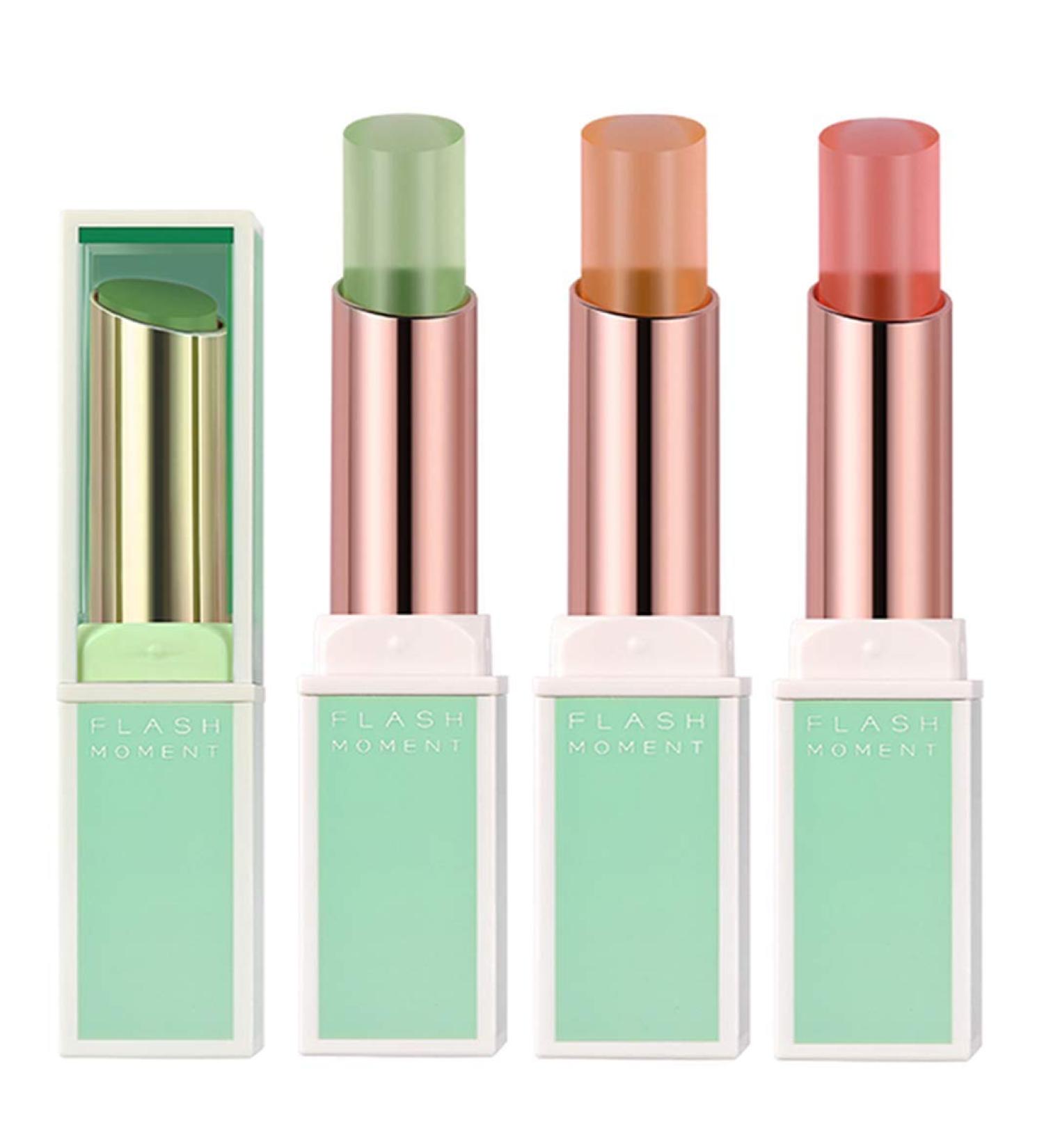 3-Piece Aloe Vera Moisturizing Lipstick Set | Beexy Transparent Magic Temperature Change Waterproof Makeup Kit - Buy Online on GoSupps.com
