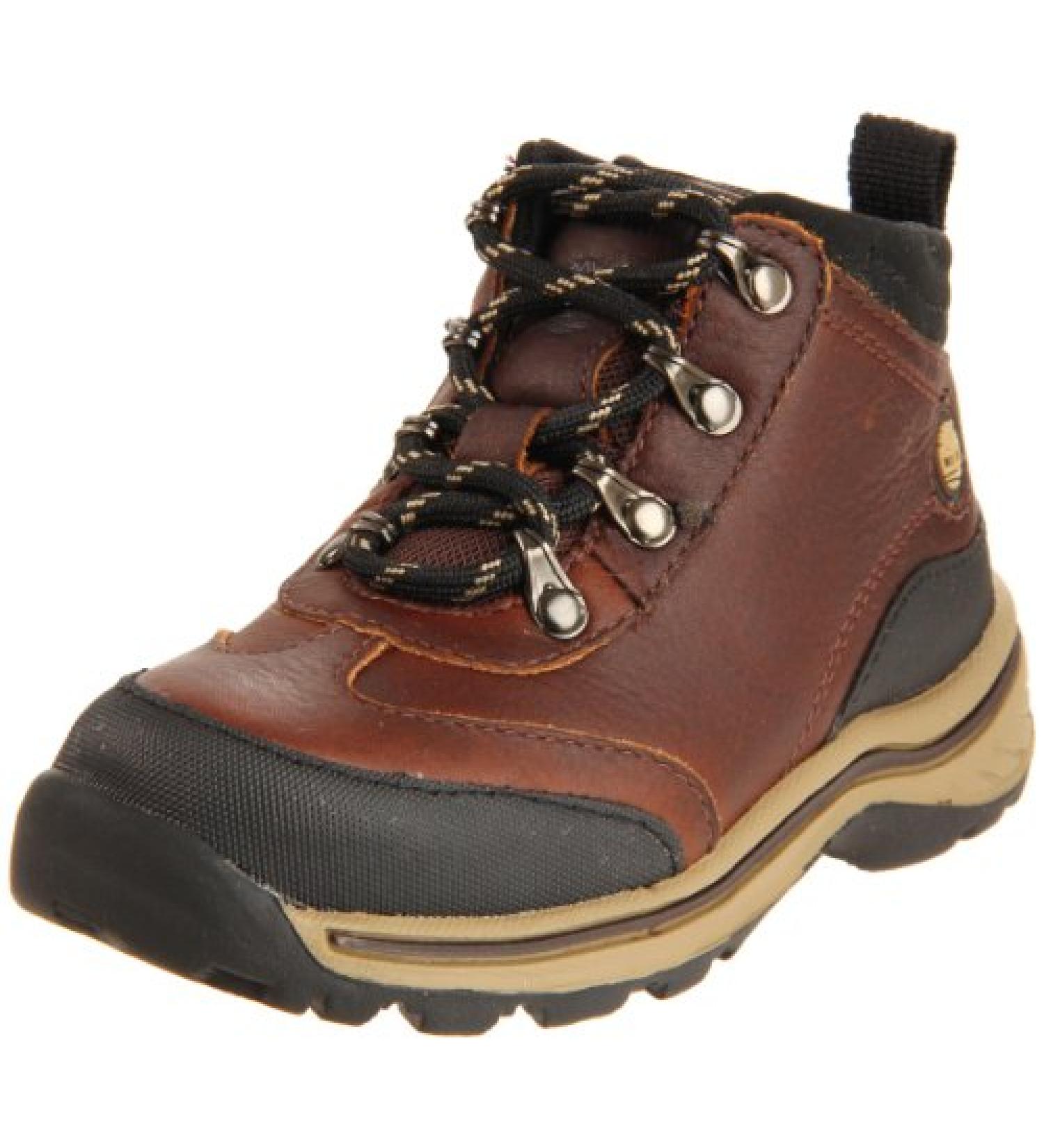 Timberland Back Road Hiking Boot Big Kid (8-12 Years) - Brown Smooth | Big Kid Size 4 - Buy Online on GoSupps.com