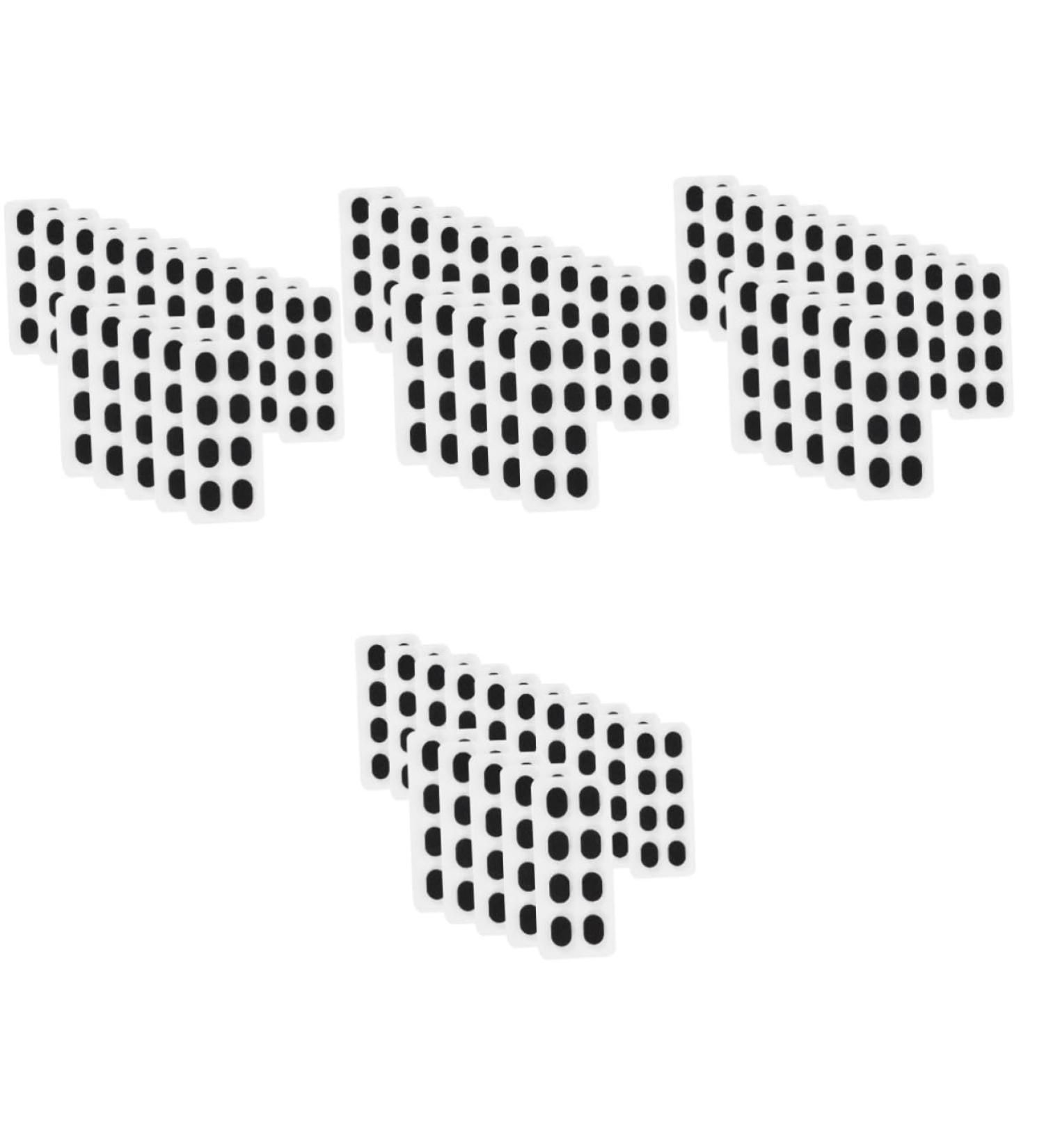 Buy Lurrose 240 Pairs Self-Adhesive Glasses Nose Pads - Nose Lift & Replacement EVA Sponge - Black 0.9x0.1cm - Fast International Shipping - Buy Online on GoSupps.com