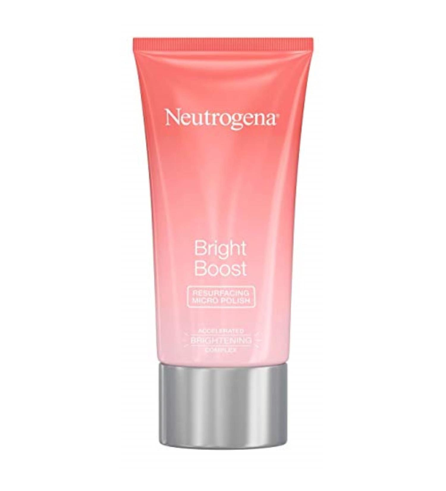 Neutrogena Bright Boost Face Micro Polish 2.6 Ounce (75ml) (Pack of 2)