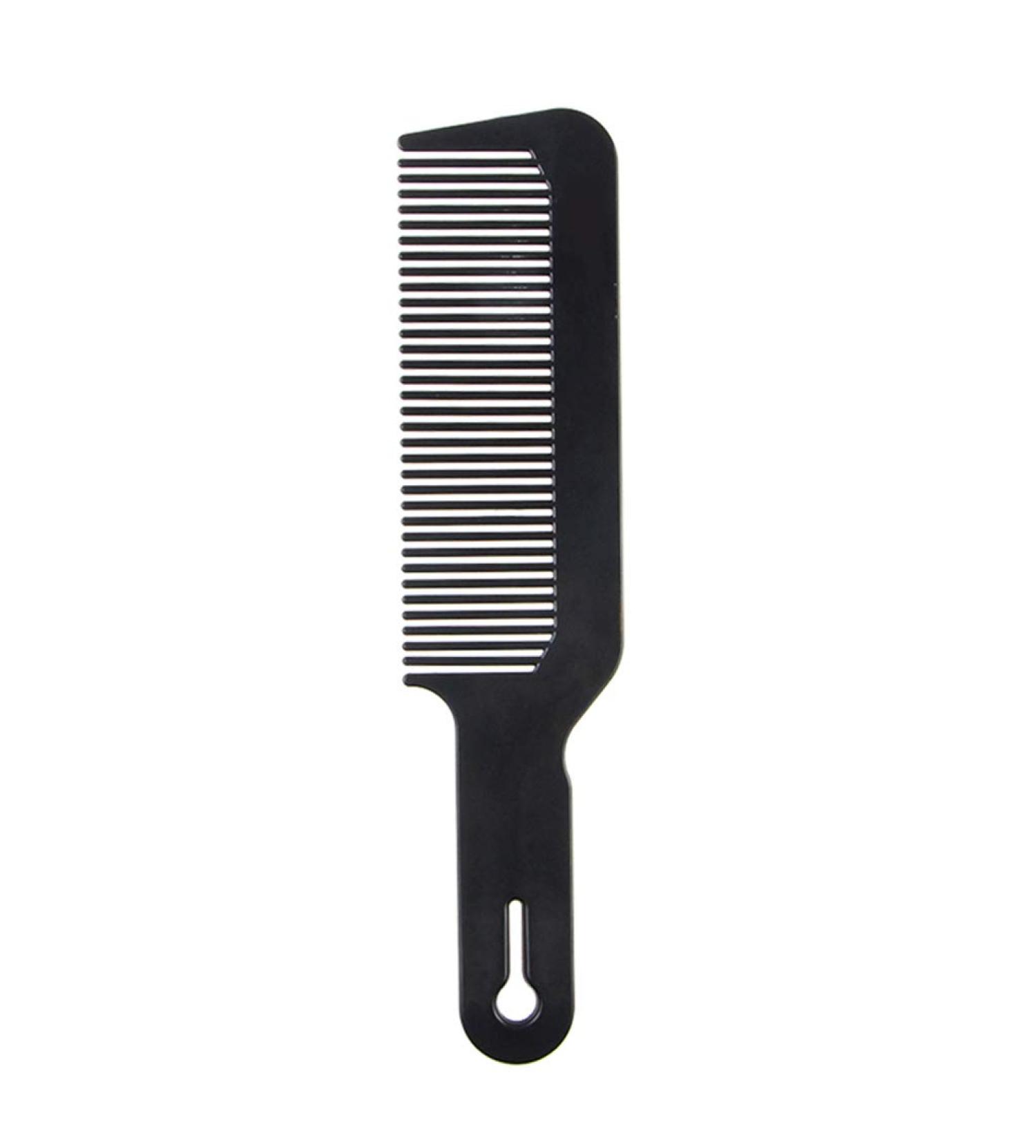 Peigne de barbier dessus plat pour salon de coiffure Noir - Buy Online on GoSupps.com