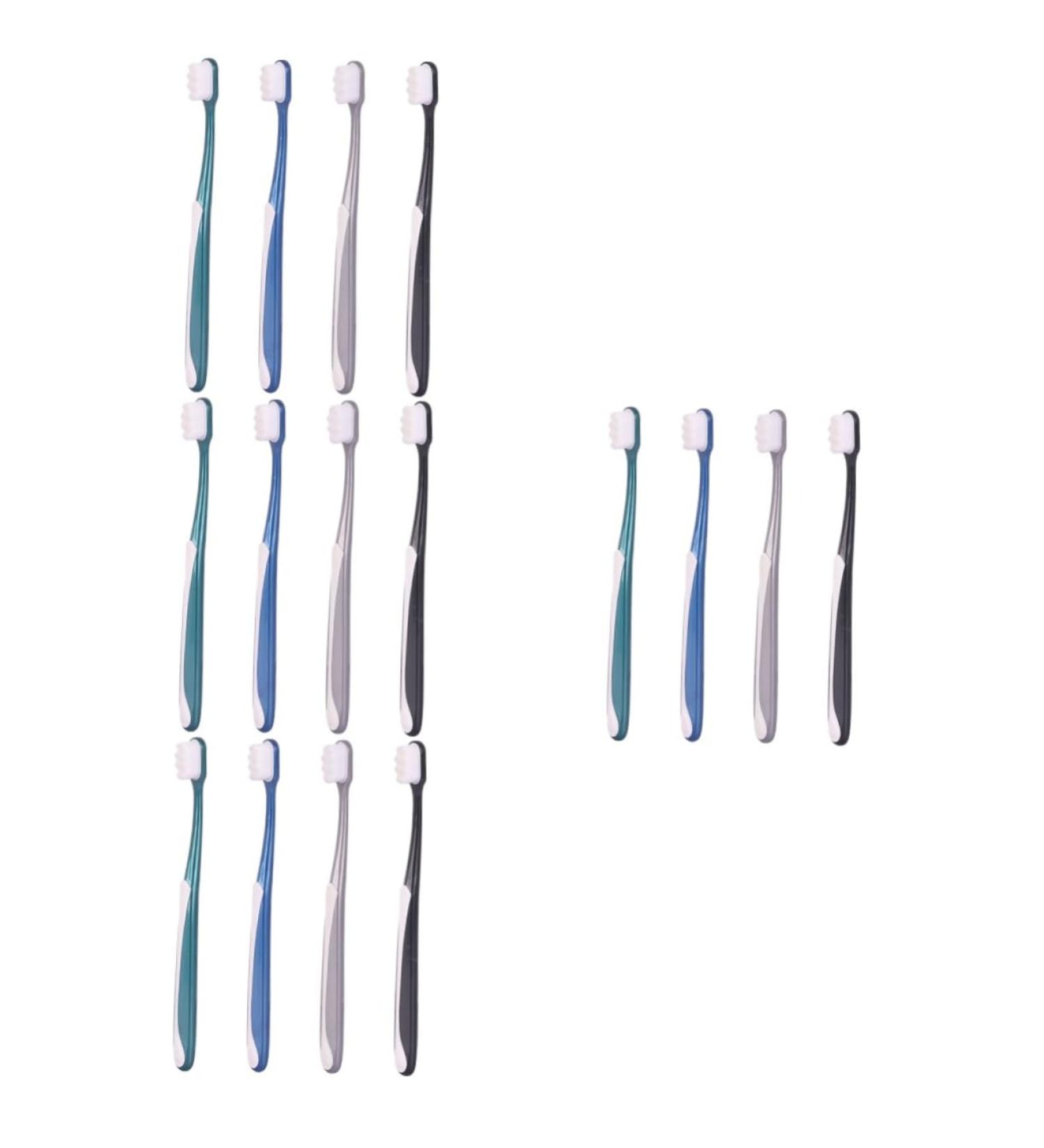 Buy Gleavi 16 Pcs Soft Toothbrush Set for Adults - Sensitive Care with Charcoal Travel-Friendly Mouth Protection | International Shipping Available - Buy Online on GoSupps.com