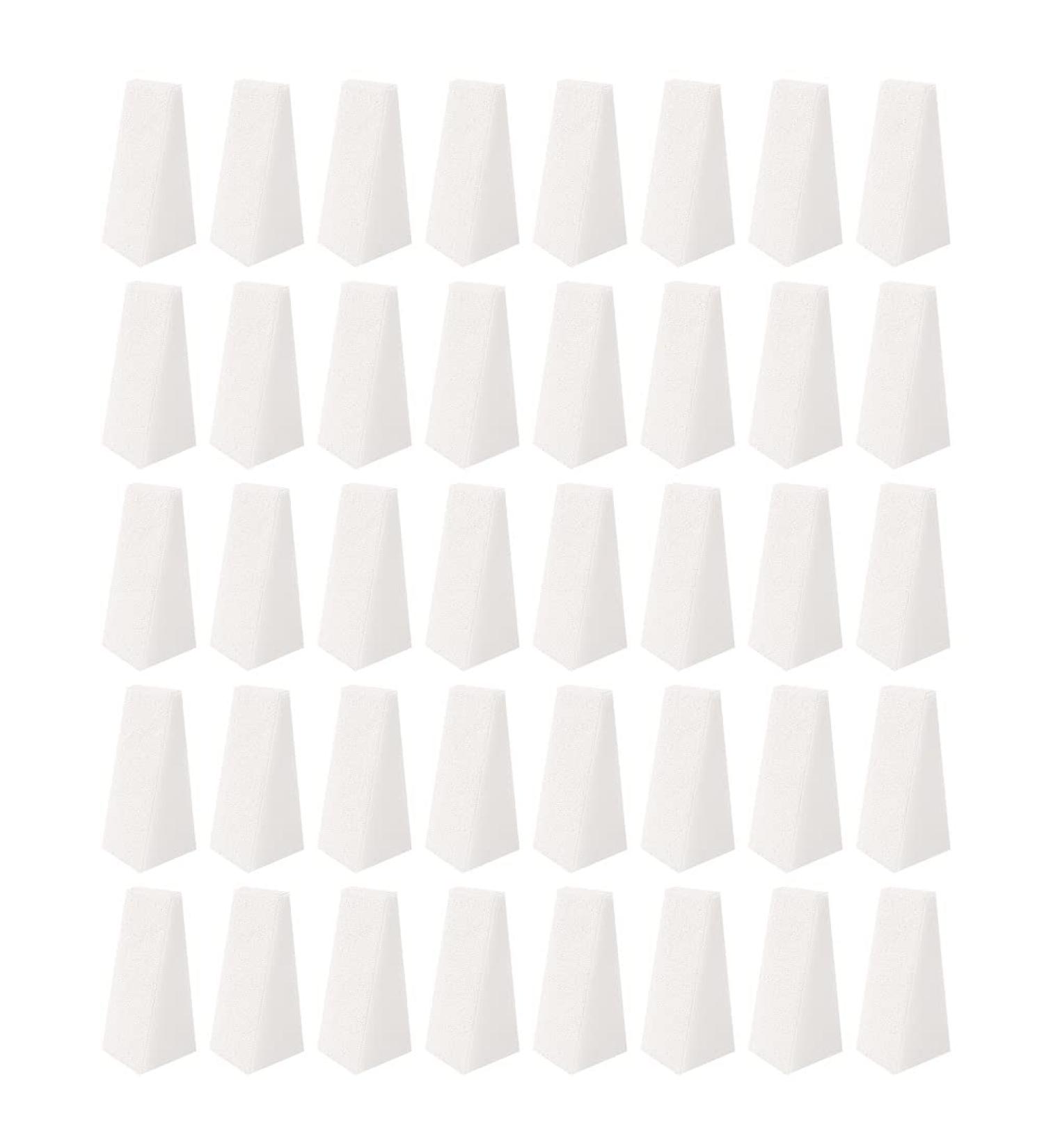 40pcs Nail Art Sponges - Triangle Makeup Sponges for Cosmetic Application - Buy Online on GoSupps.com