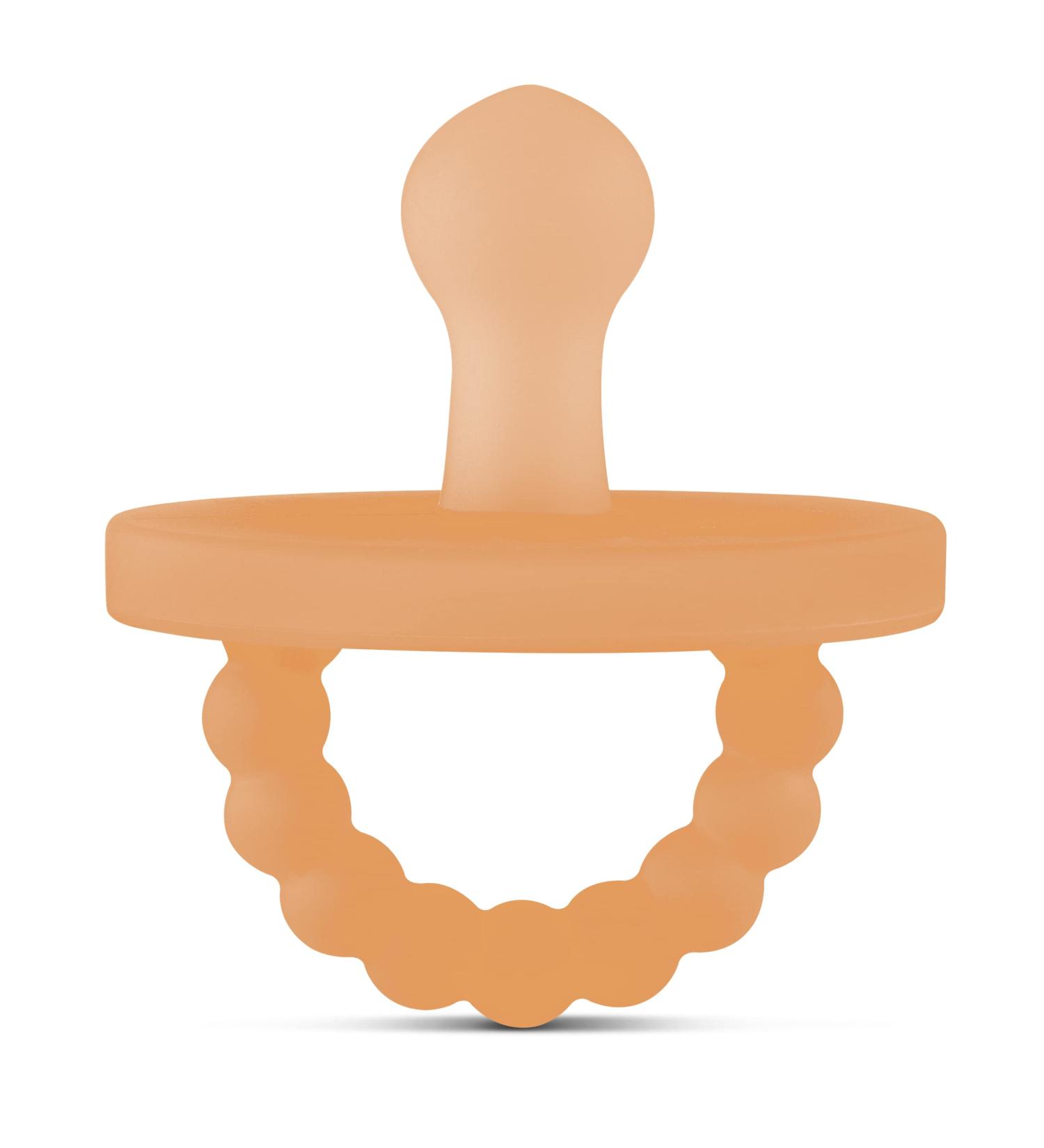 Ryan & Rose Cutie PAT Pacifier Teether - Clear Rubber Bulb - Buy Online on GoSupps.com