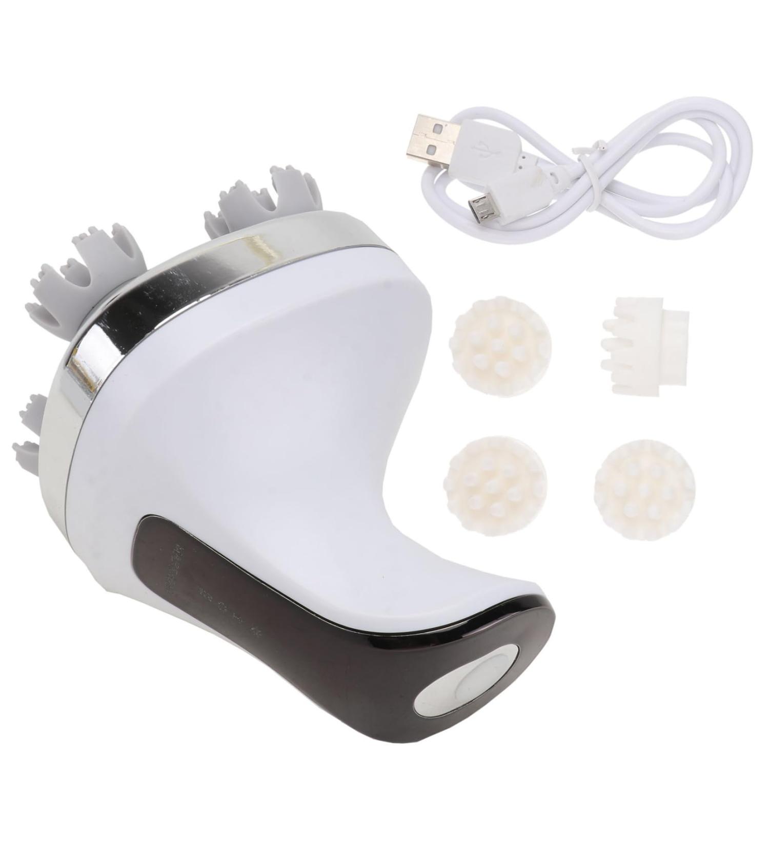 Buy BUIFULSIC Waterproof Portable Head Massager & Scalp Washer - White Cat Design - Best Scalp Massage Brush for Relaxation | International Shipping Available - Buy Online on GoSupps.com