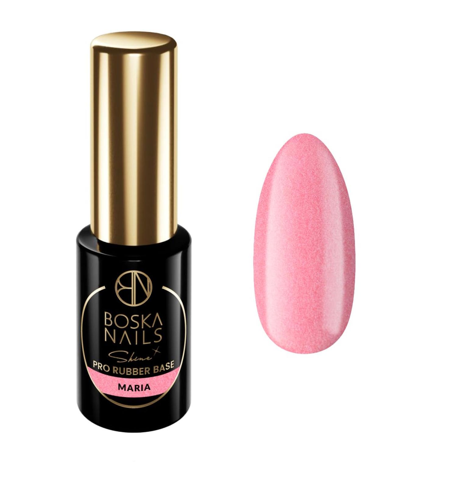Divine Nails Shine Pro Rubber Colour Base Maria 6 ml - Buy Online on GoSupps.com