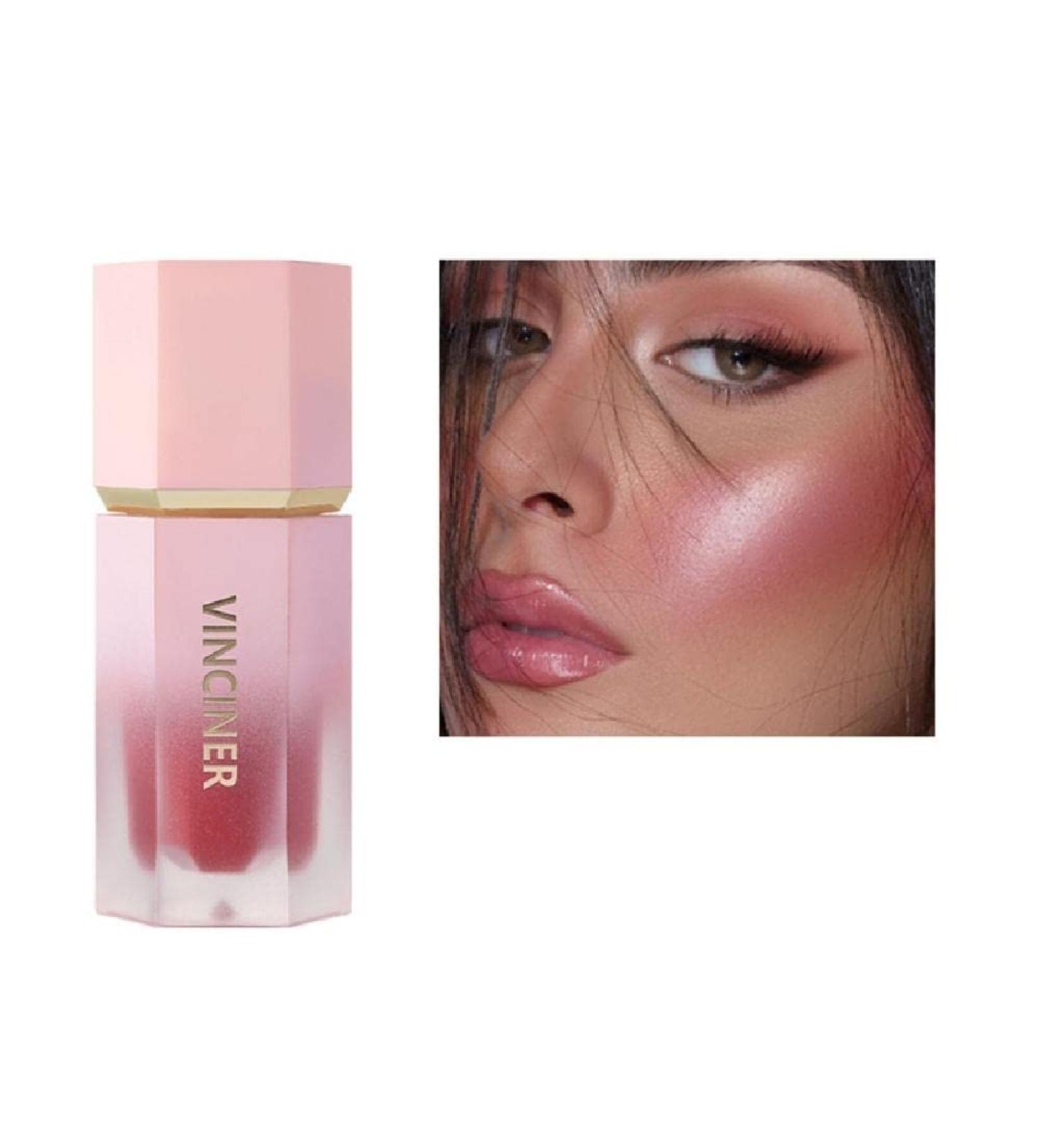 Soft Cream Liquid Blush Creamy Blush Makeup for Cheek Buildable Pigment Lightweight Long Lasting for Natural Flush 8 color - Buy Online on GoSupps.com