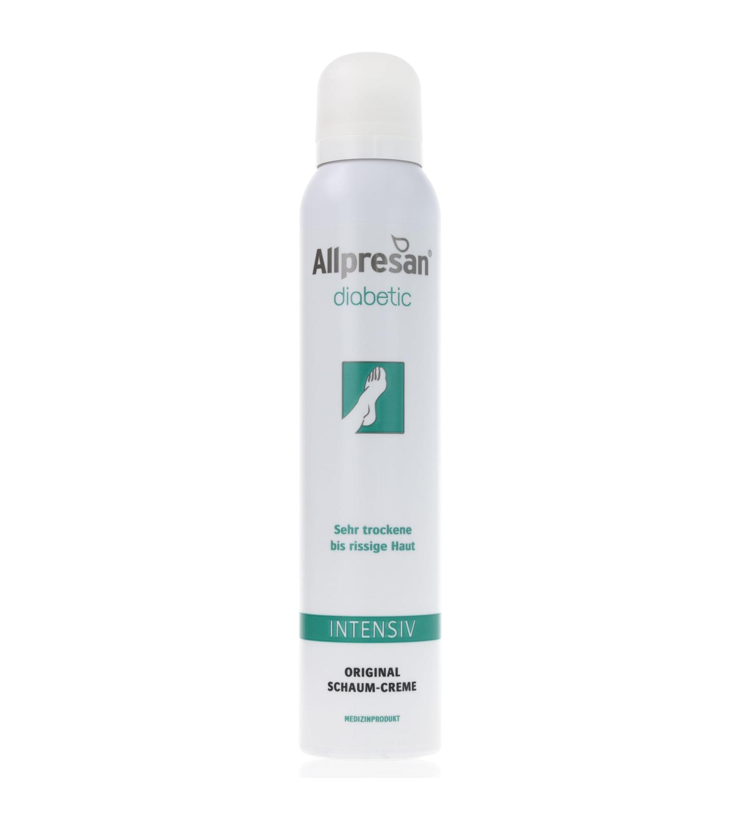 Allpresan Diabetic Intensive Foam Cream 200 ml - Hydrate & Protect Your Skin | International Shipping Available - Buy Online on GoSupps.com