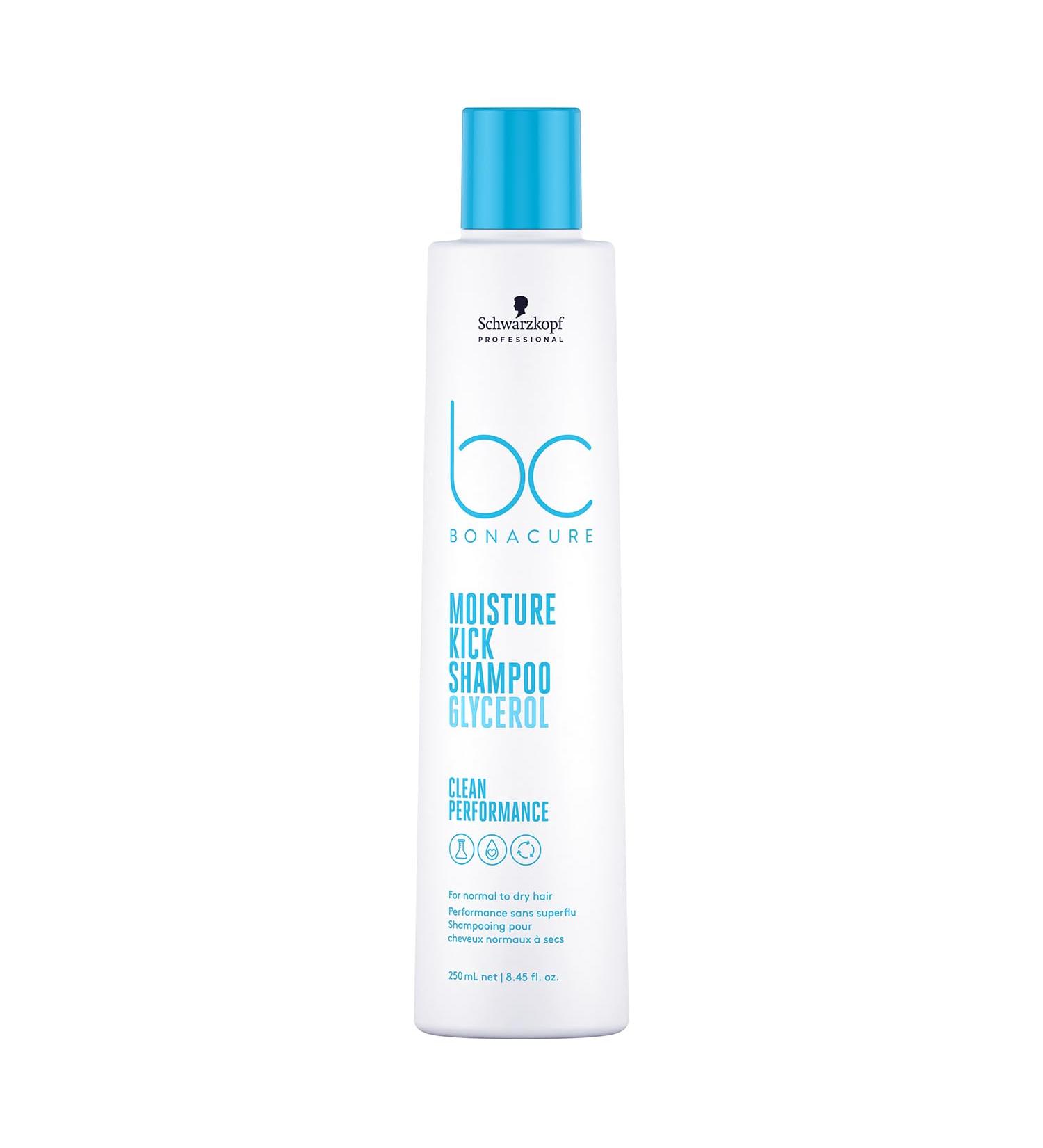 Schwarzkopf - BC Clean Moisture Kick Shampoo - Capacity: 250ml  - Buy Online on GoSupps.com