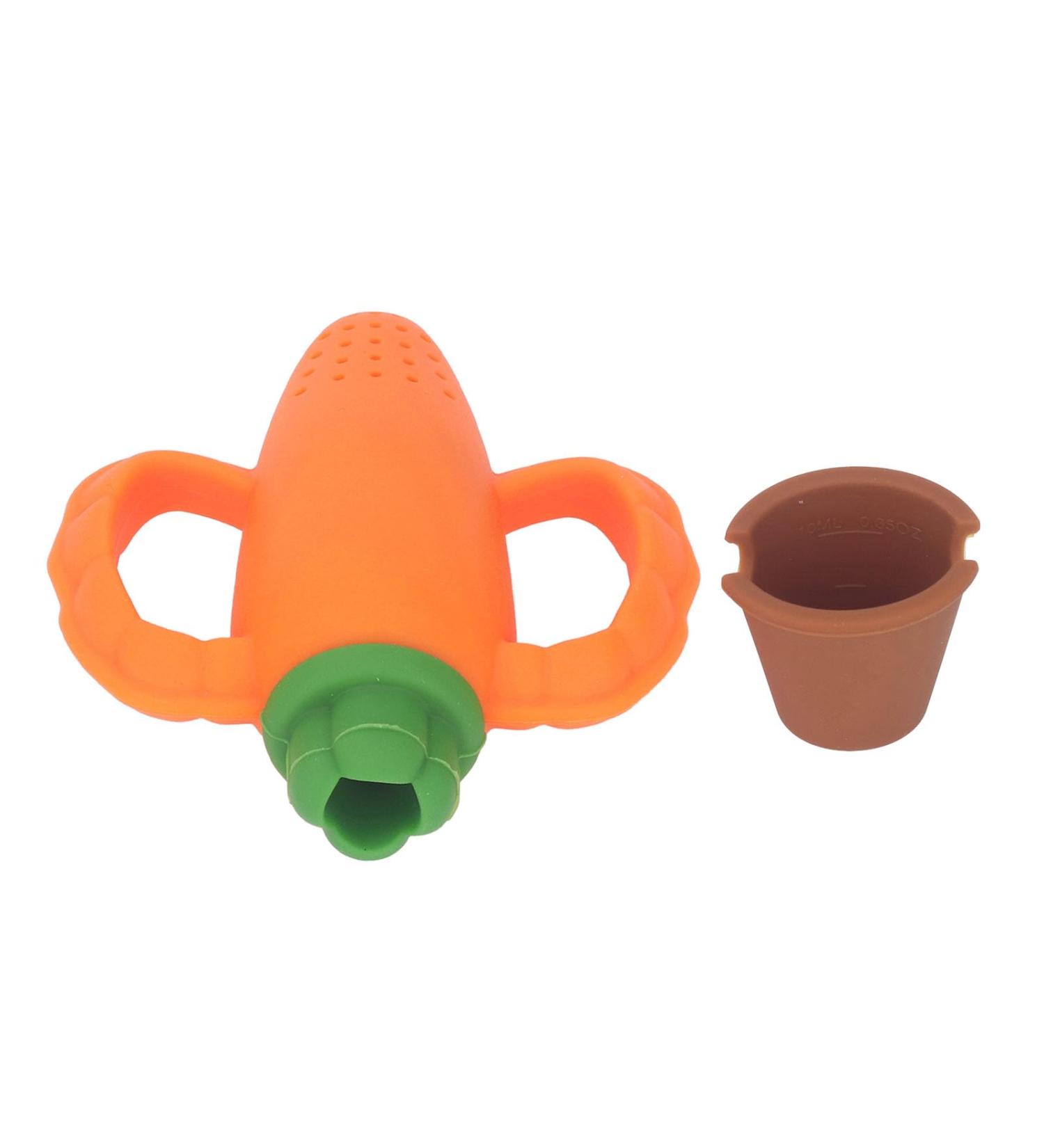 Baby Fruit Feeder | Durable Bite-Resistant Silicone Food Feeder for Babies - International Shipping Available - Buy Online on GoSupps.com