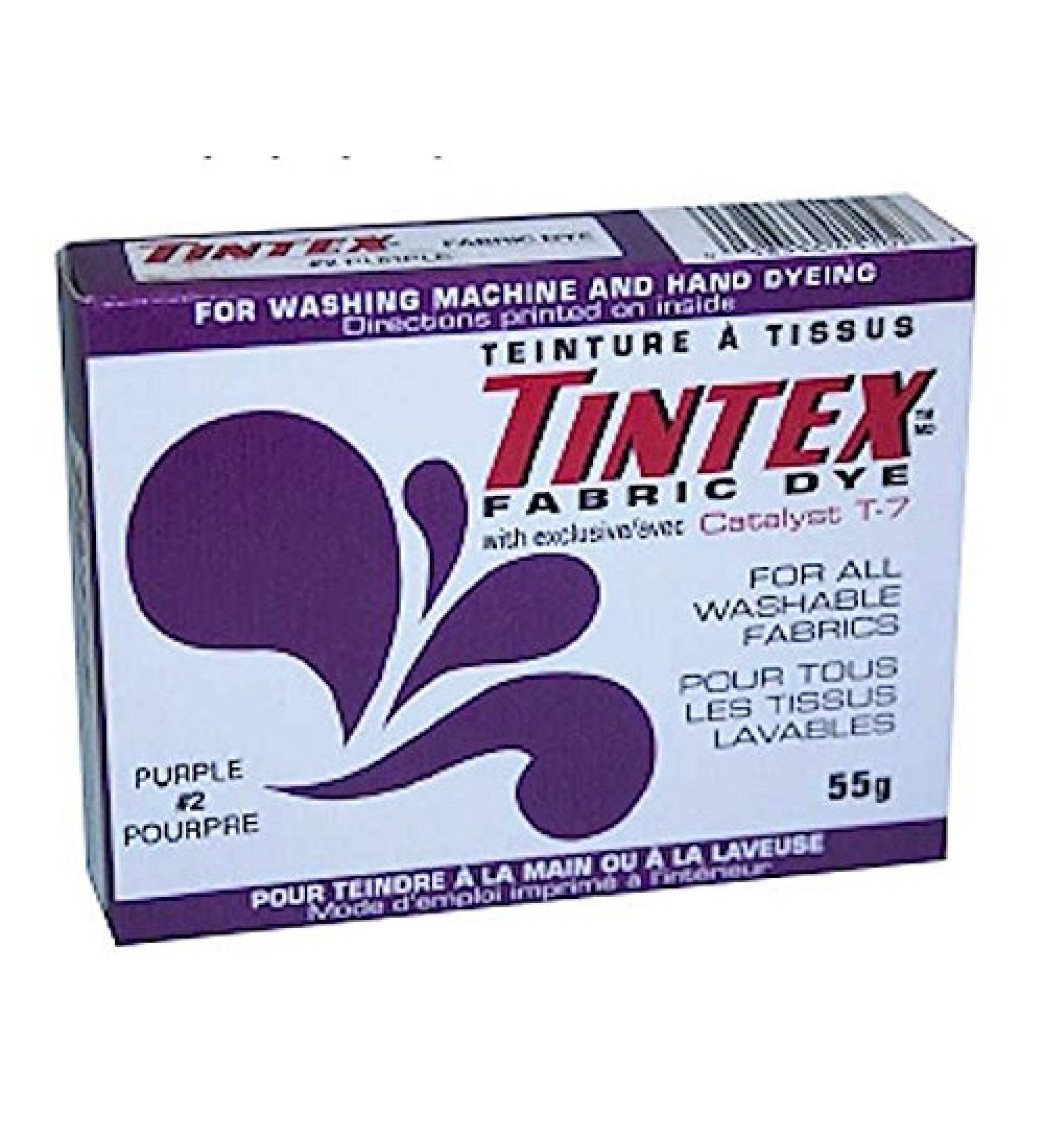 Lot of 1 Tintex Brand Purple Fabric Dye #2 - Buy Online on GoSupps.com