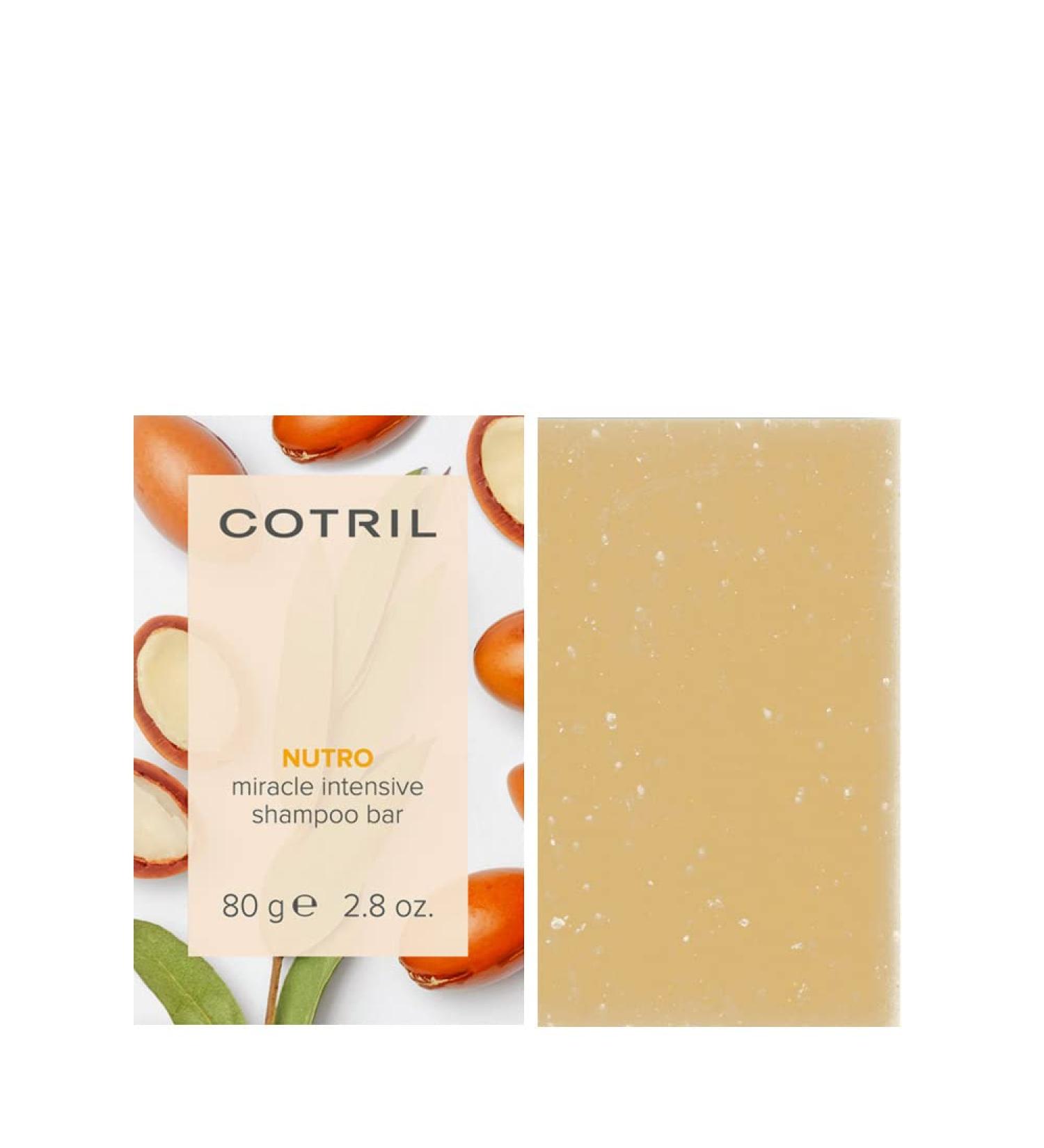 Cotril Cotril Nutro Shampoo Bar 80g Solid Shampoo is equivalent to 2 x 250ml bottles