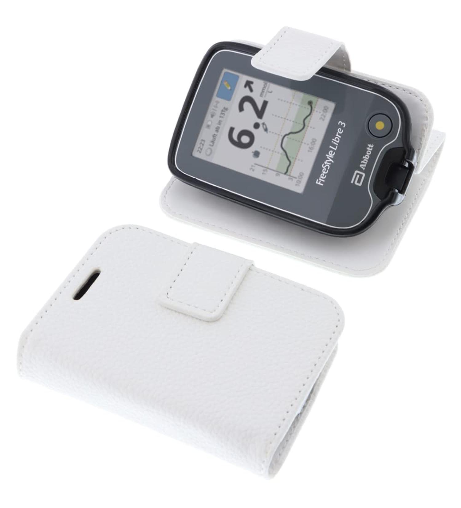 Shop foto-kontor Abbott Freestyle Libre 3 Book Style Protective Case - White | Durable & Stylish International Shipping Available - Buy Online on GoSupps.com