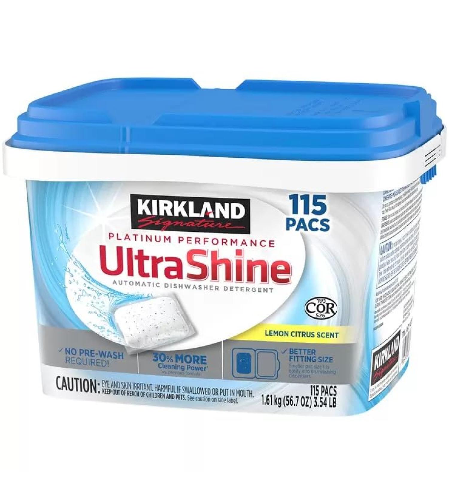 RKBROTHERS Kirkland Signature Dishwasher Pacs 115 Count (Pack of 2) - Buy Online on GoSupps.com
