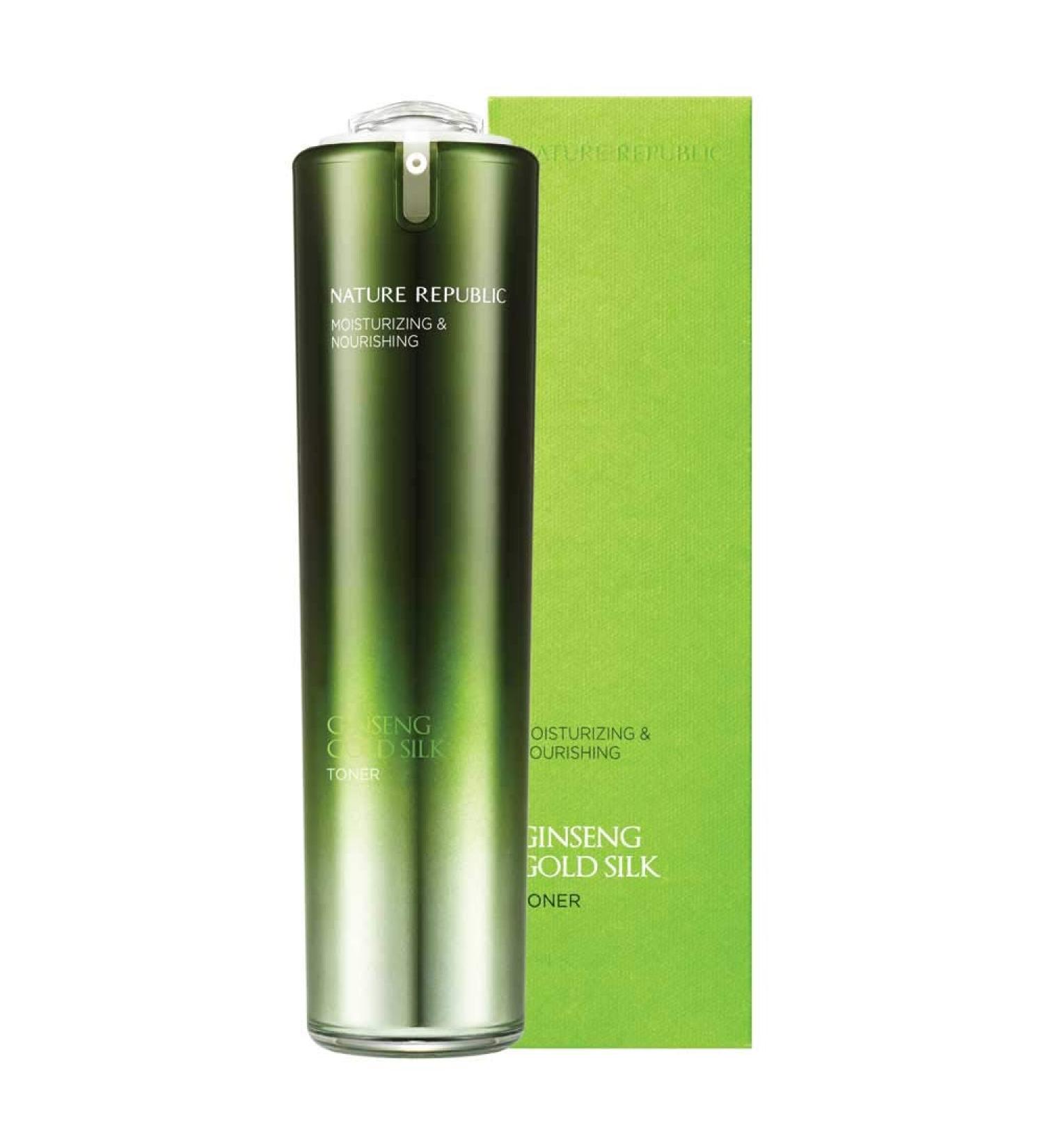 NATURE REPUBLIC Ginseng Gold Silk Toner 4.05 fl. Oz - Buy Online on GoSupps.com