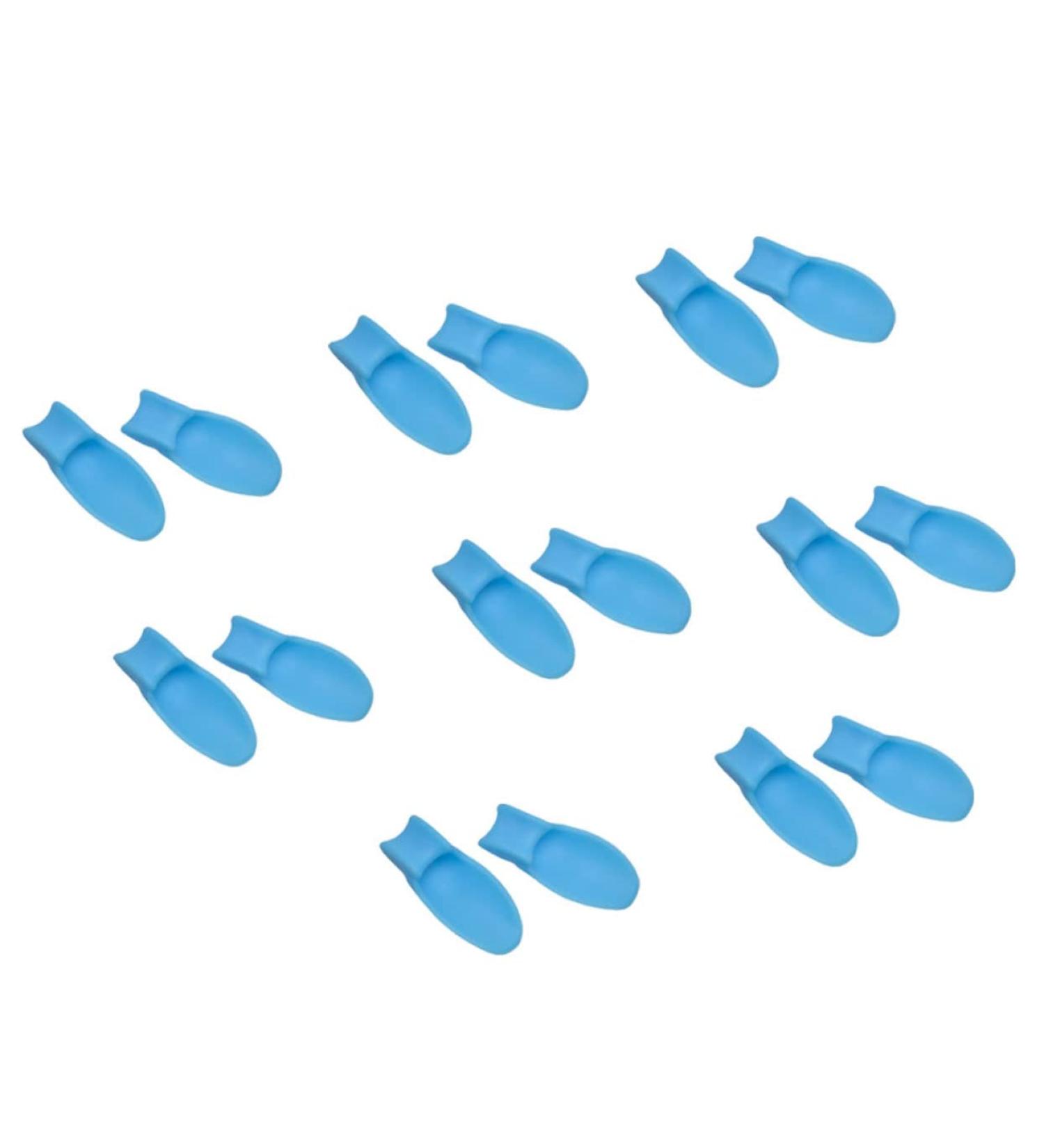 Healifty 8 Pairs Silicone Thumb Valgus Care Toe Spreaders - Orthotic Toe Covers for Bunion Correctors and Protector for Men - Students Prime Supplies - Buy Online on GoSupps.com